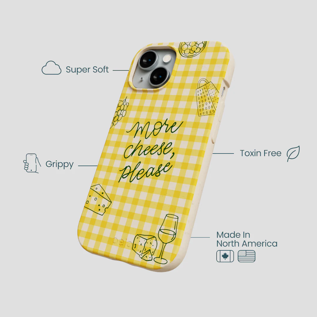 Seashell More Cheese iPhone 14 Case - Image 4