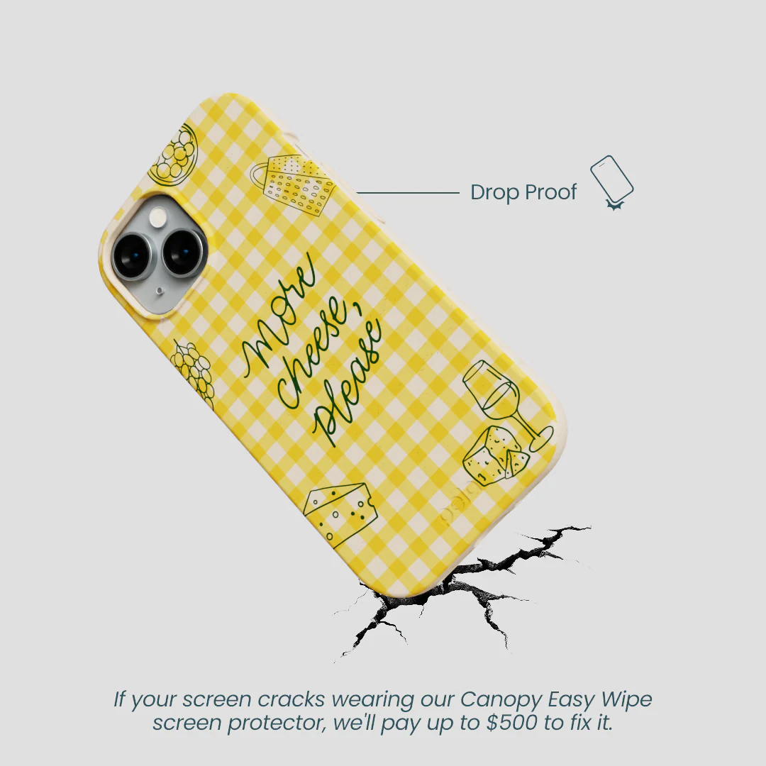 Seashell More Cheese iPhone 14 Case - Image 5