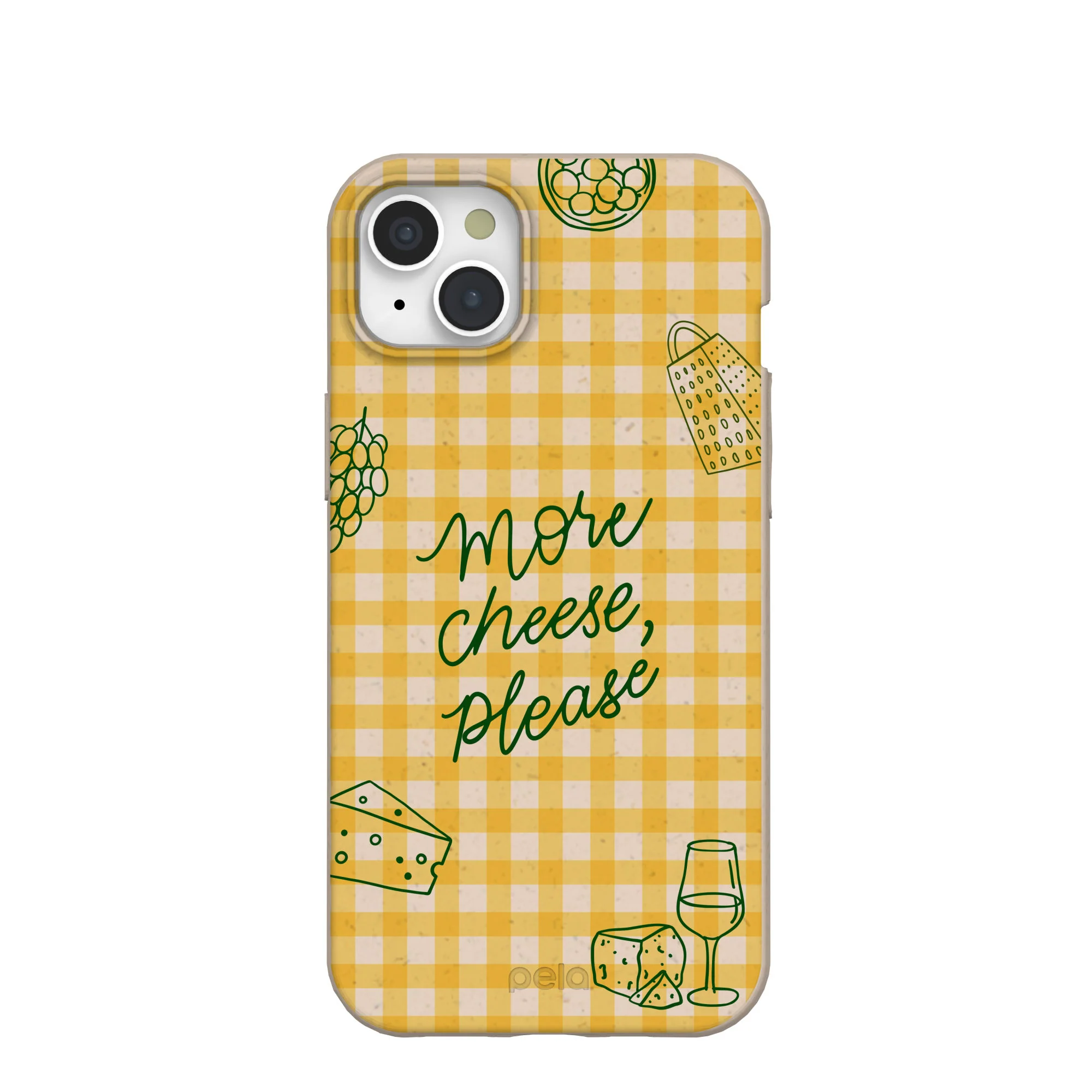 Seashell More Cheese iPhone 15 Plus Case