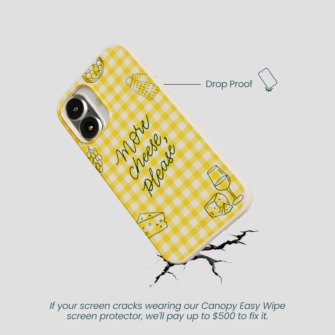 Seashell More Cheese iPhone 16 Case - Image 5