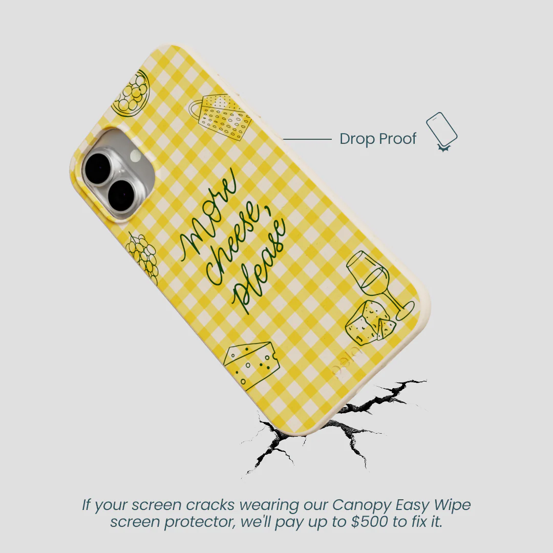 Seashell More Cheese iPhone 16 Plus Case - Image 5