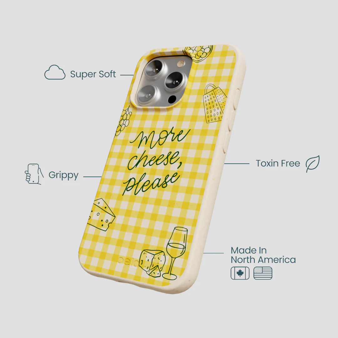 Seashell More Cheese iPhone 16 Pro Case - Image 4