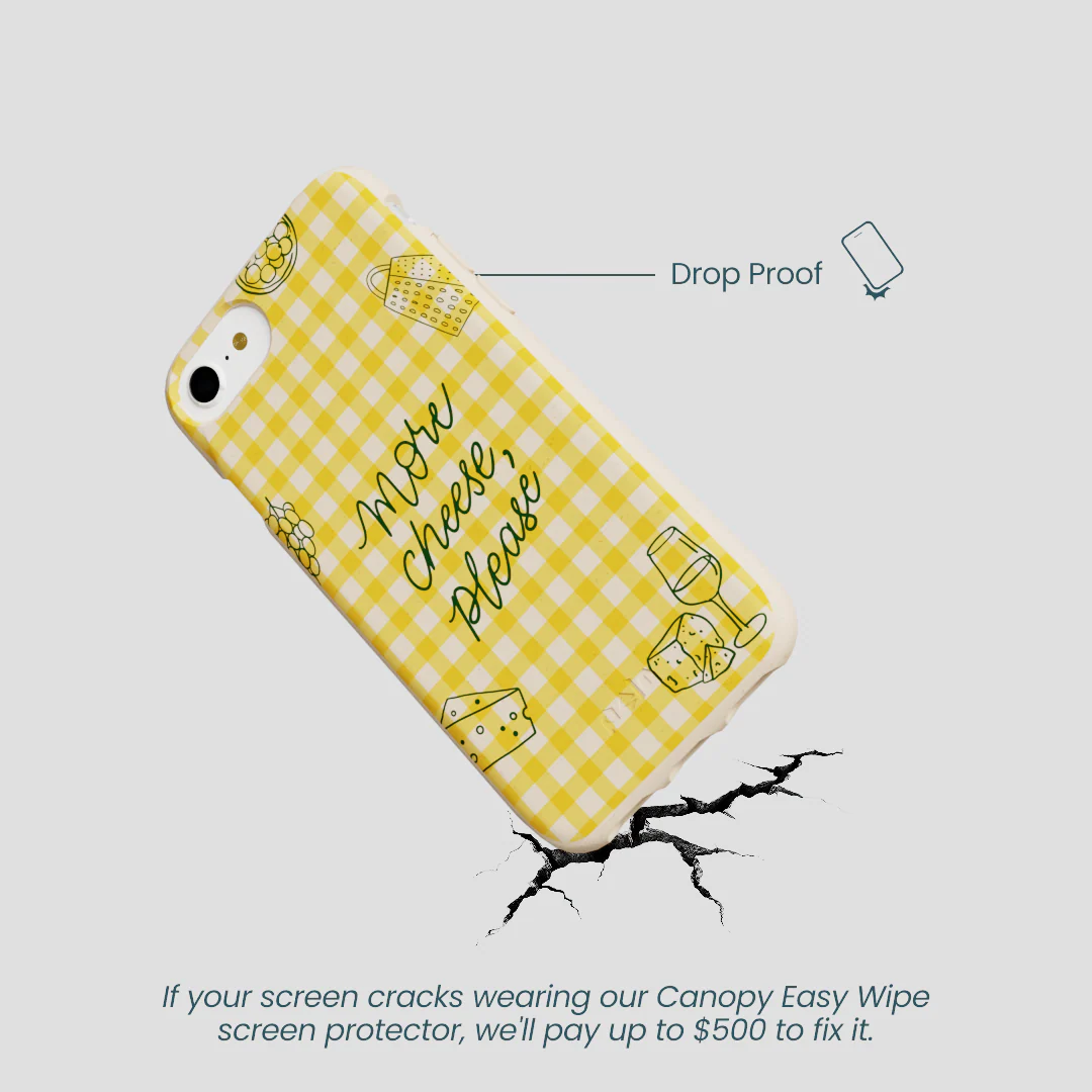 Seashell More Cheese iPhone 6/6s/7/8/SE Case - Image 5