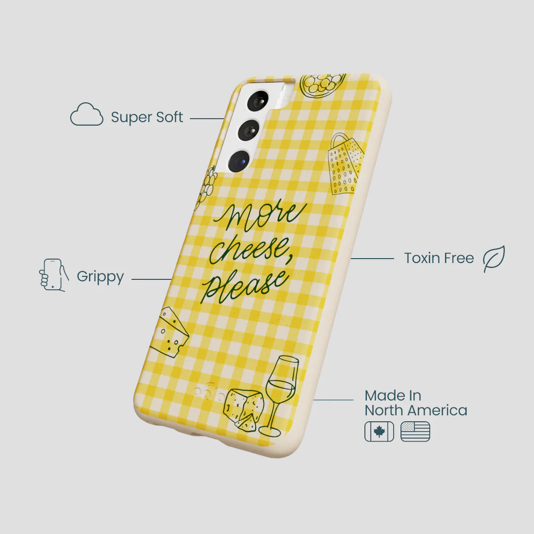 Seashell More Cheese Samsung Galaxy S21 Case - Image 4