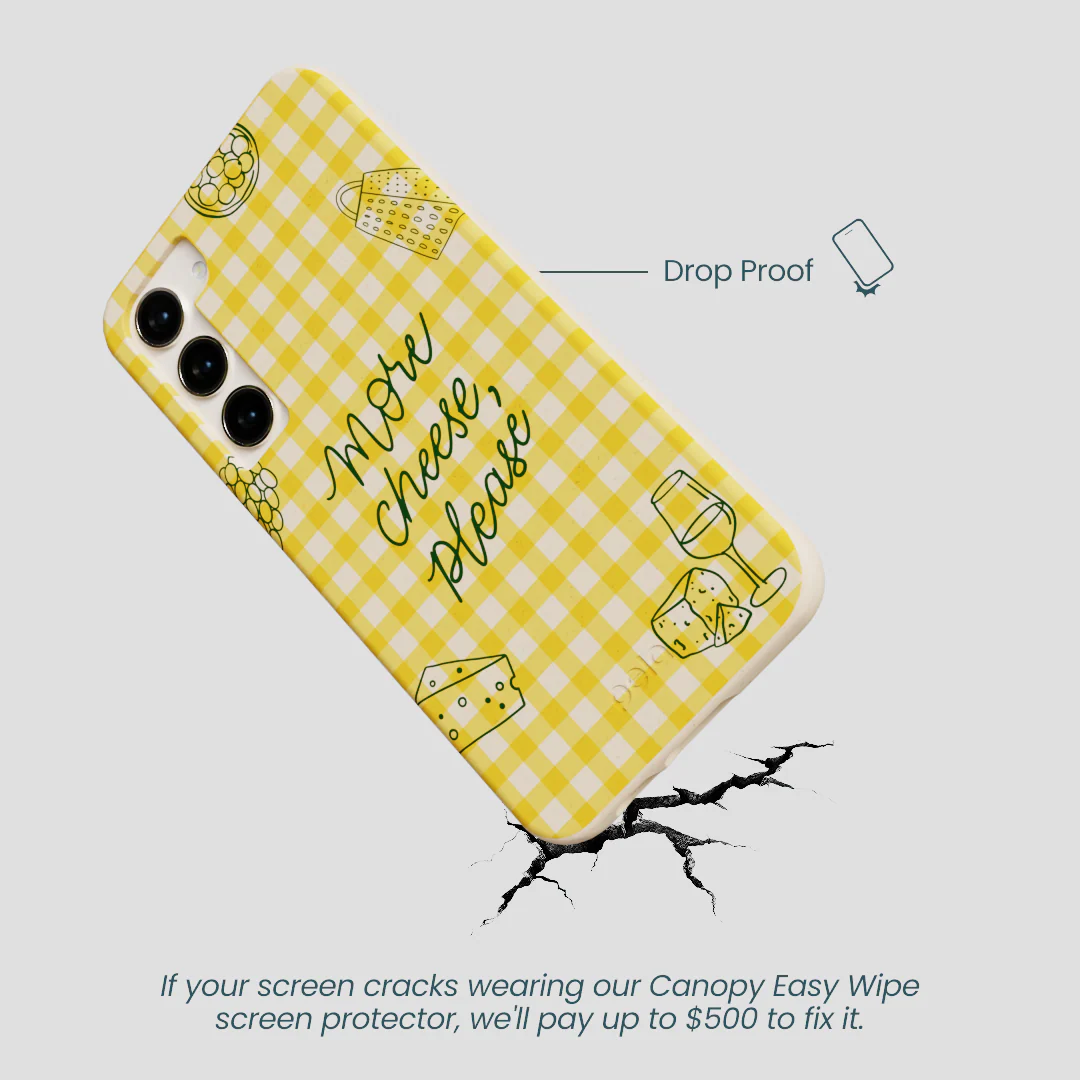 Seashell More Cheese Samsung Galaxy S23+(Plus) Case - Image 5