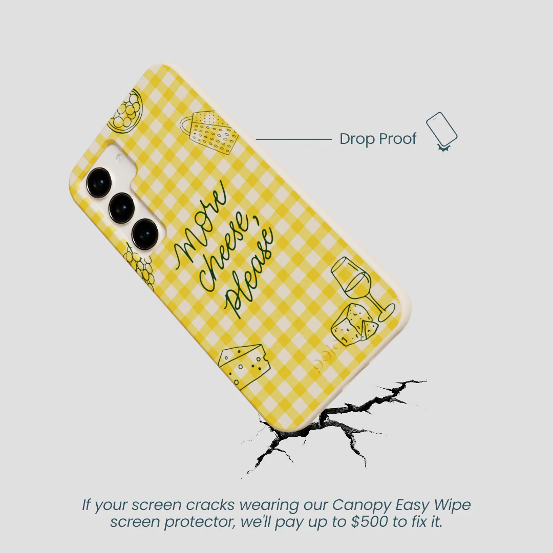 Seashell More Cheese Samsung Galaxy S24 Case - Image 5