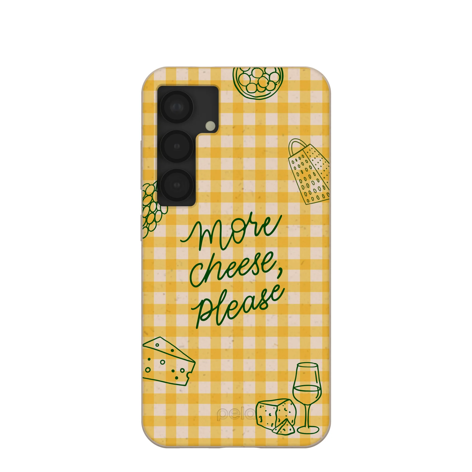 Seashell More Cheese Samsung Galaxy S25 Case