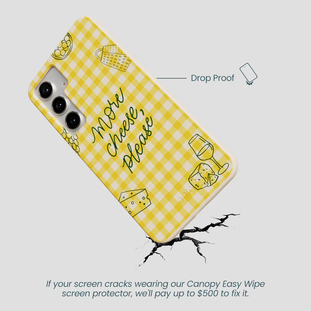 Seashell More Cheese Samsung Galaxy S25+(Plus) Case - Image 5