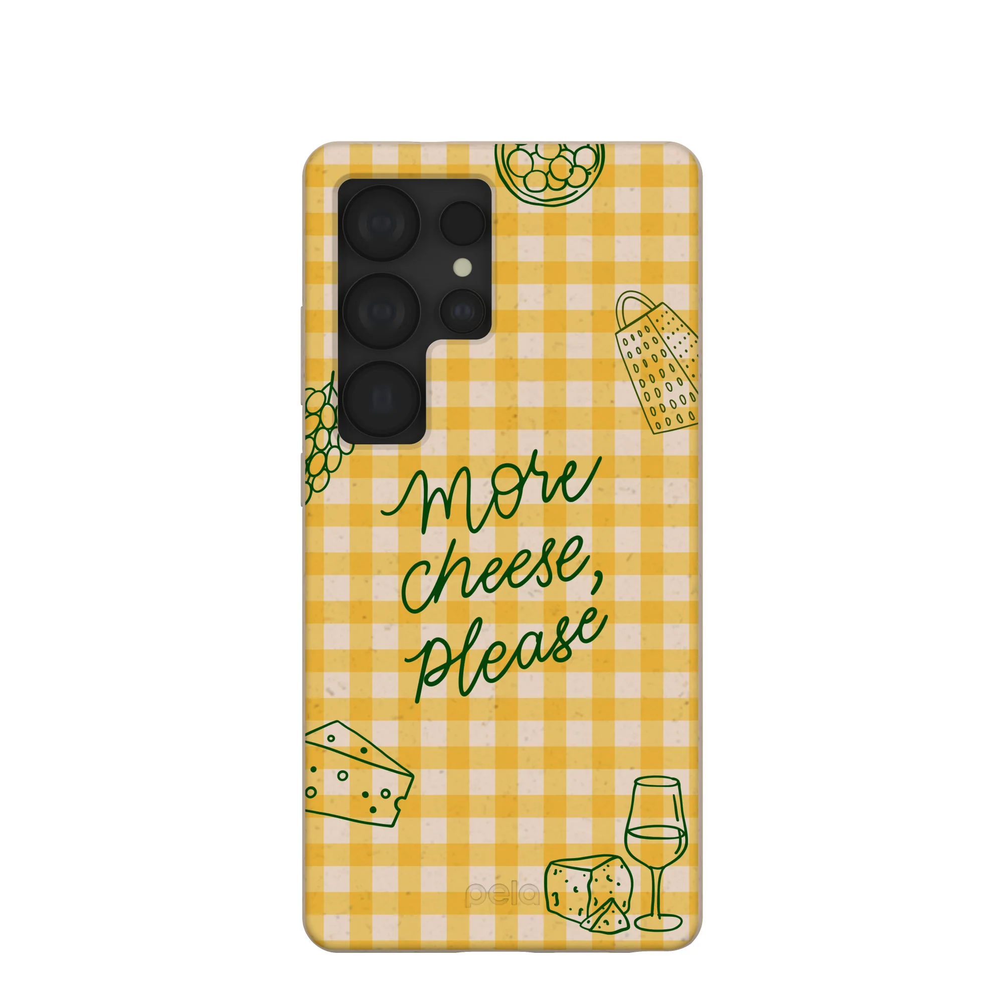 Seashell More Cheese Samsung Galaxy S25 Ultra Case