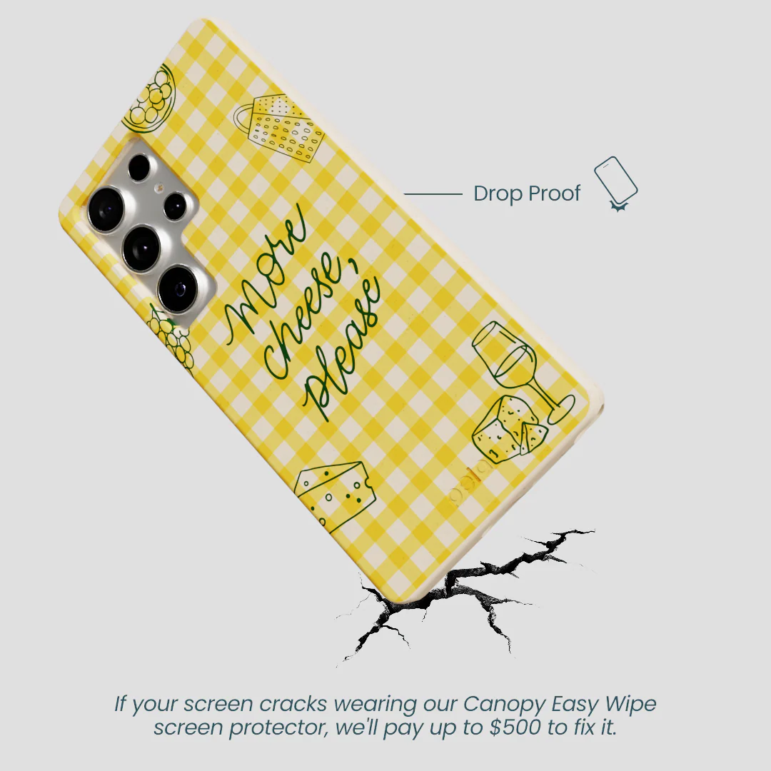 Seashell More Cheese Samsung Galaxy S25 Ultra Case - Image 5