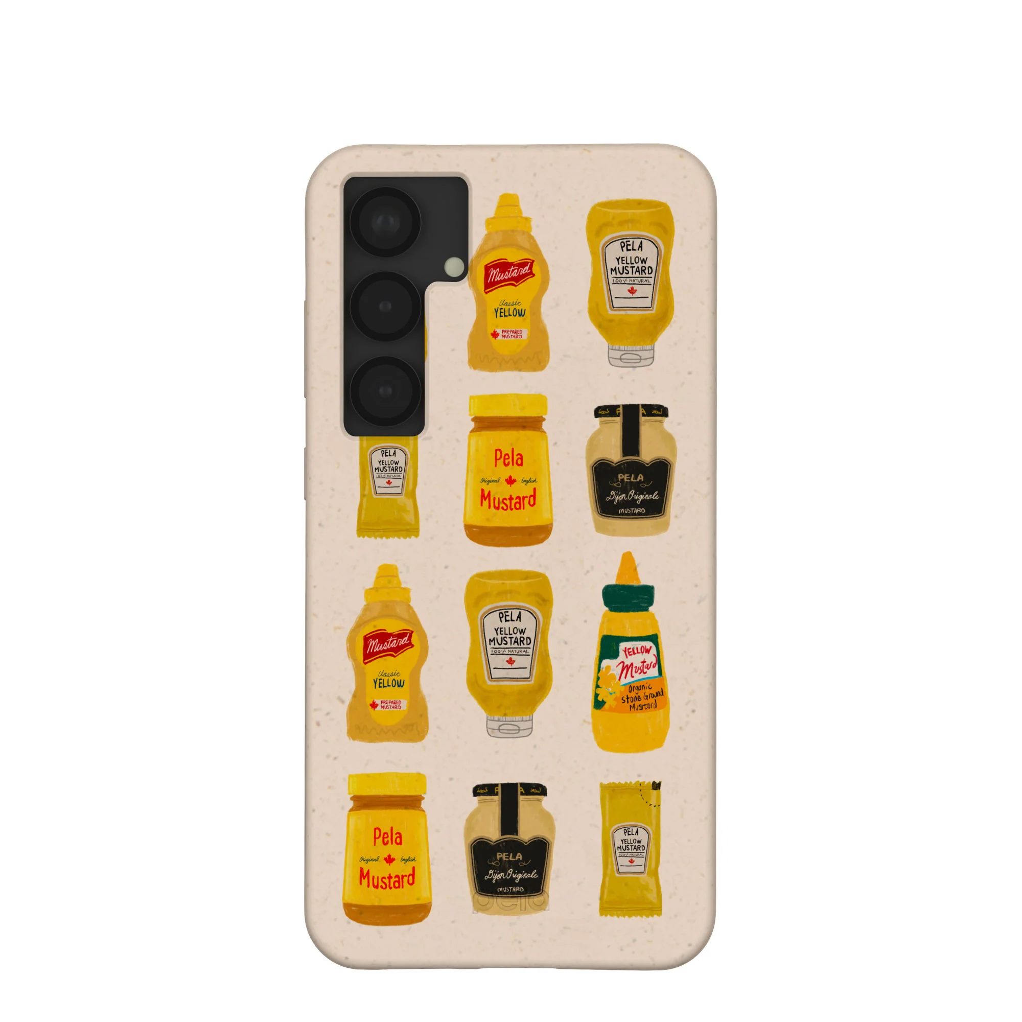 Seashell Mustard Fan Samsung Galaxy S25+(Plus) Case