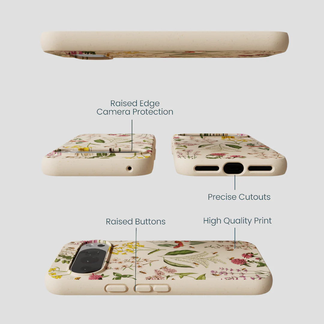 Seashell Nectar and Pollen Google Pixel 10/10 Pro Case - Image 3