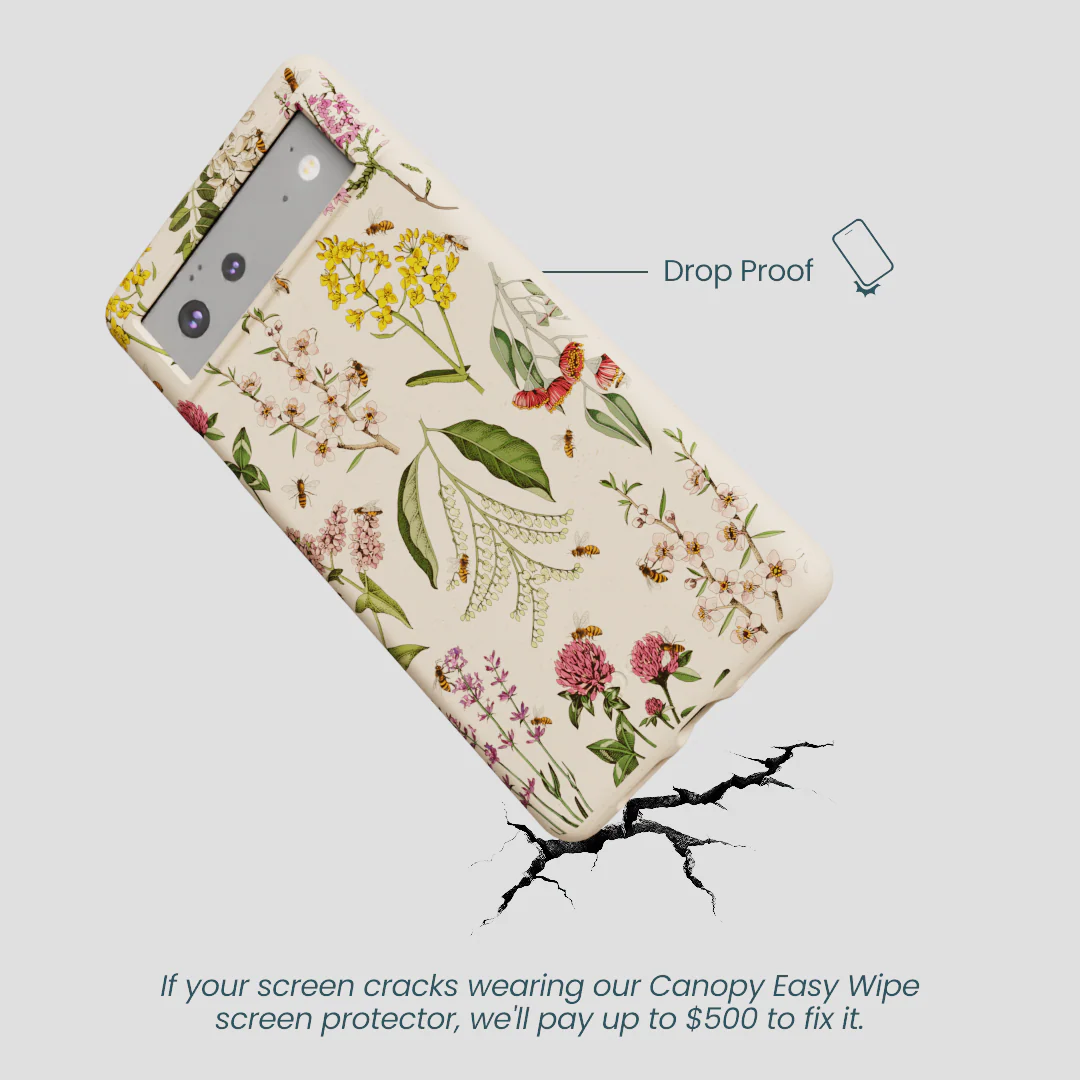 Seashell Nectar and Pollen Google Pixel 6 Case - Image 5