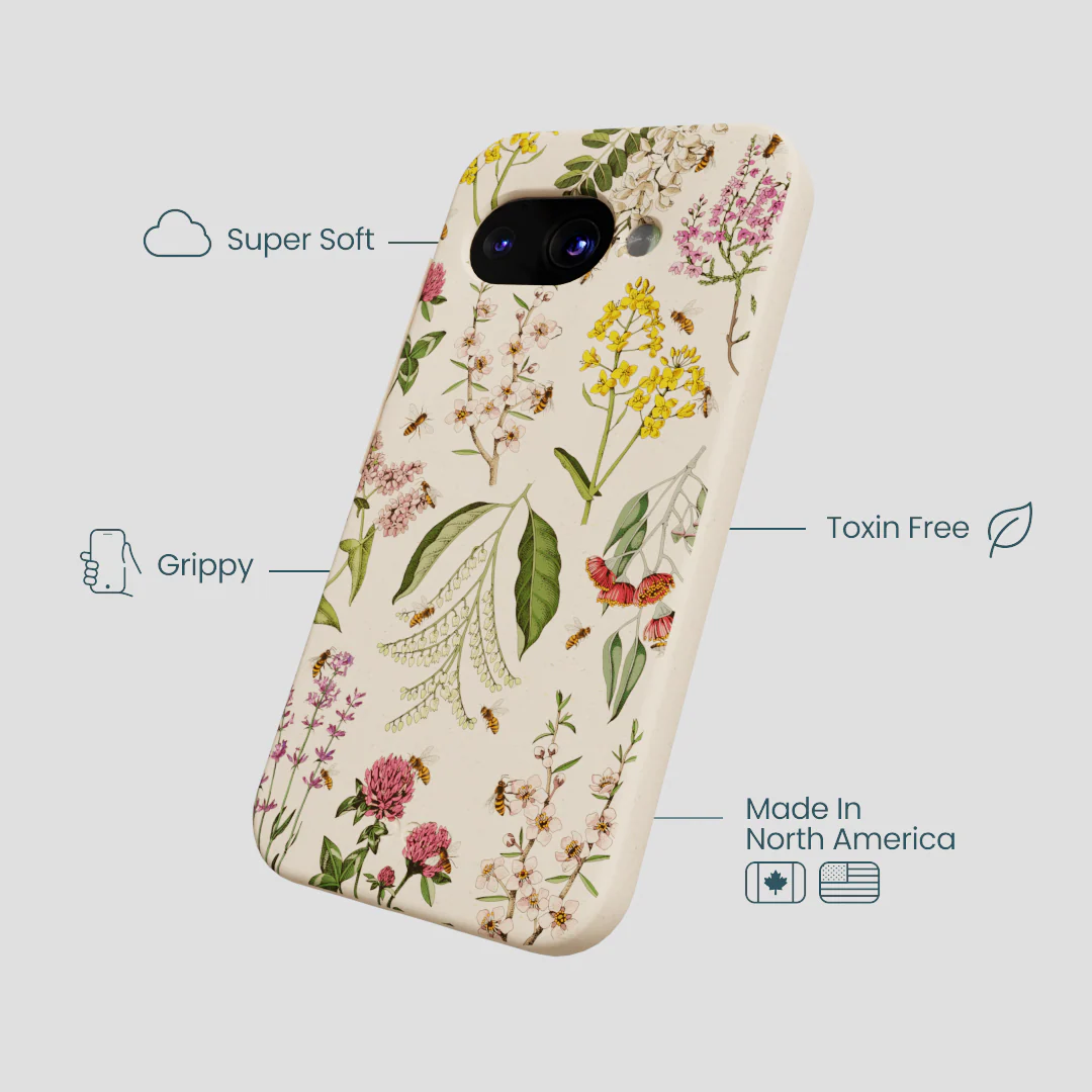 Seashell Nectar and Pollen Google Pixel 9a Case - Image 4