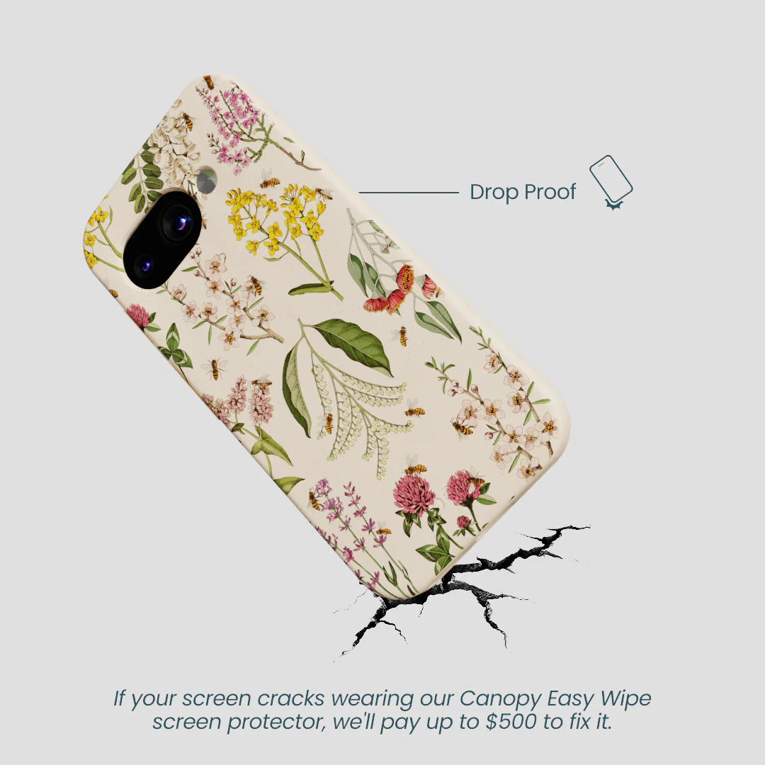Seashell Nectar and Pollen Google Pixel 9a Case - Image 5