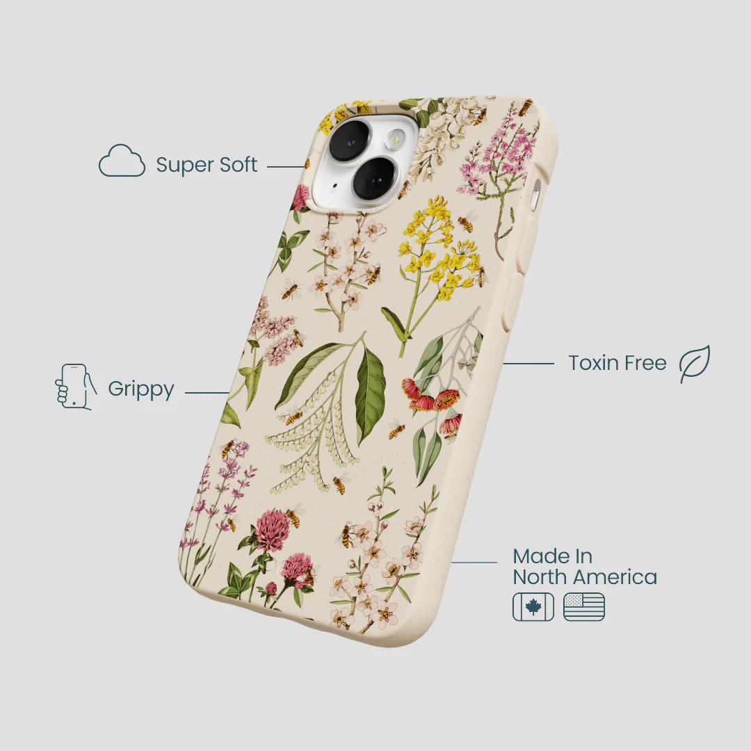 Seashell Nectar and Pollen iPhone 13 Case - Image 4
