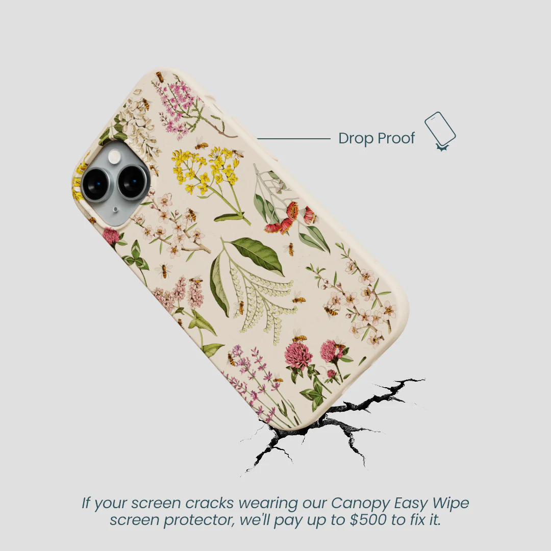 Seashell Nectar and Pollen iPhone 15 Case - Image 5