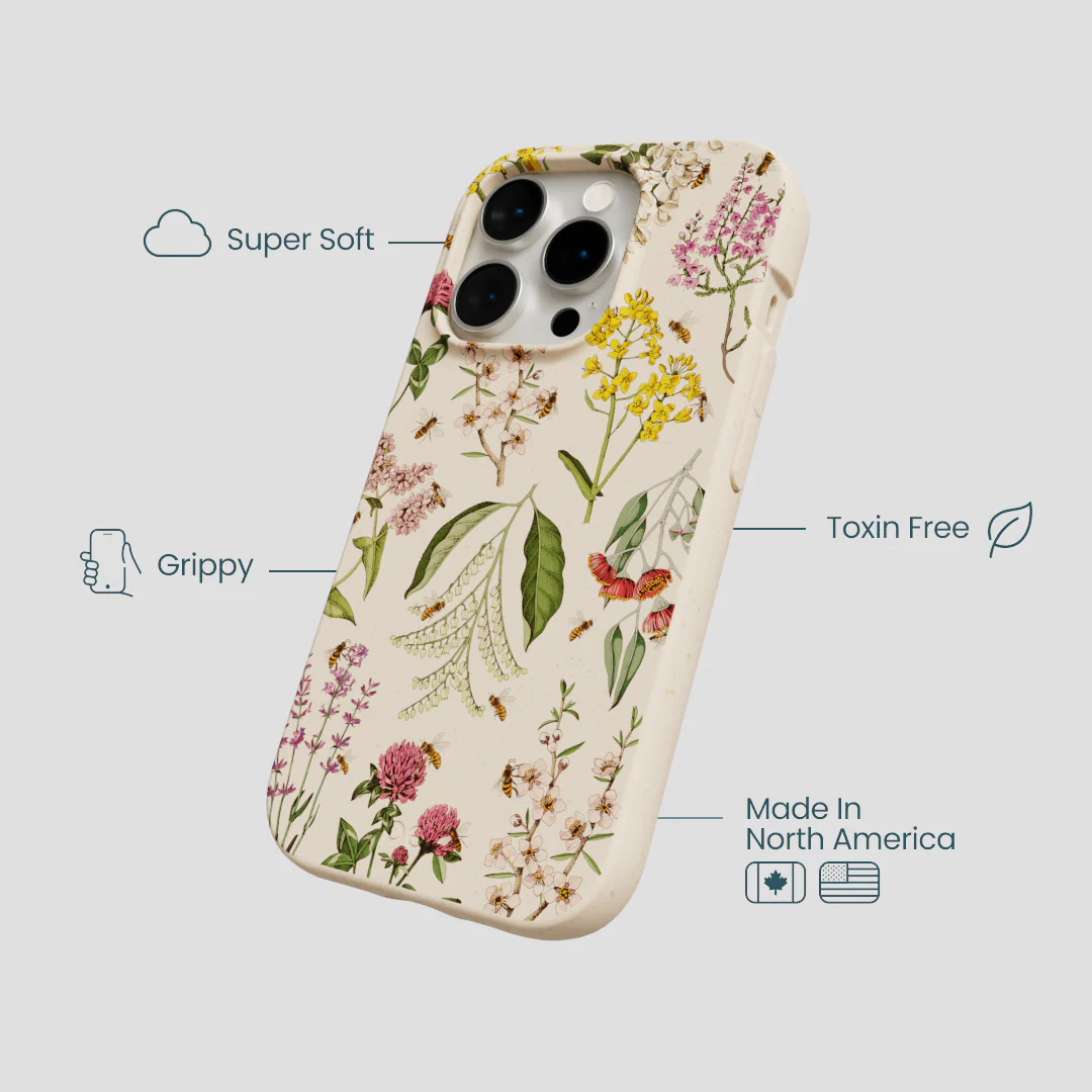 Seashell Nectar and Pollen iPhone 15 Pro Case - Image 4