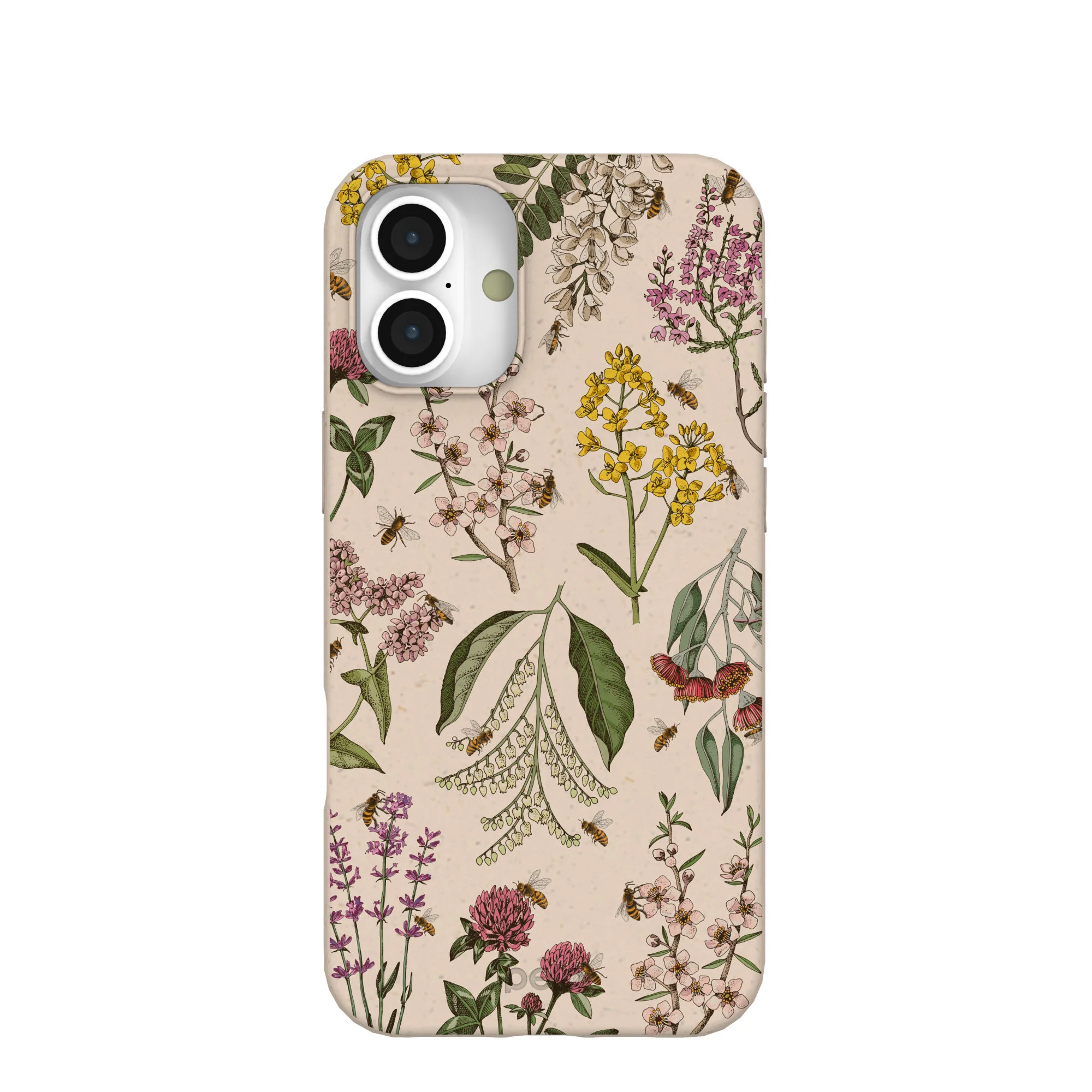 Seashell Nectar and Pollen iPhone 16 Plus Case