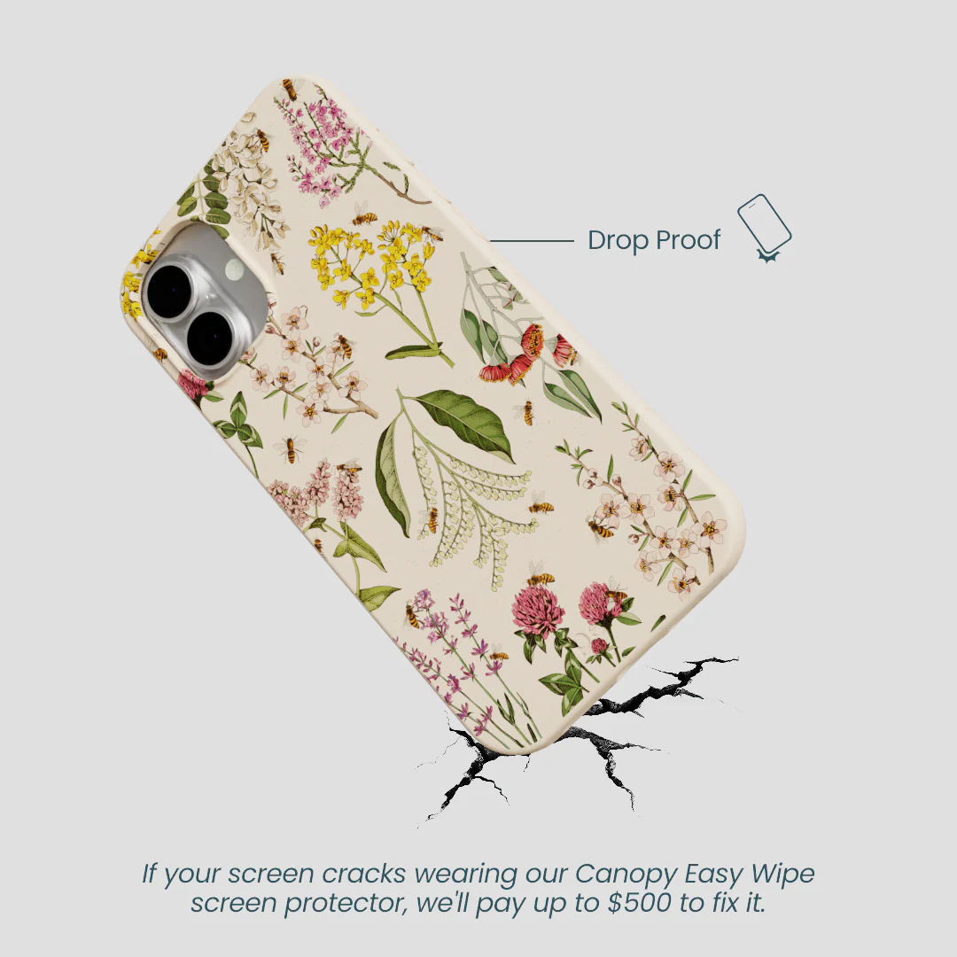 Seashell Nectar and Pollen iPhone 16 Plus Case - Image 5