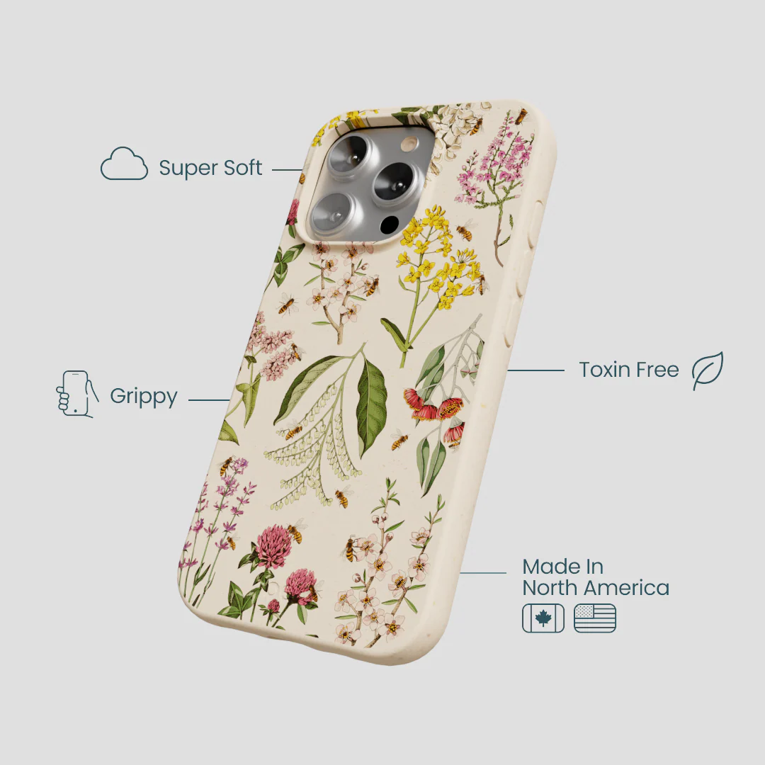 Seashell Nectar and Pollen iPhone 16 Pro Case - Image 4