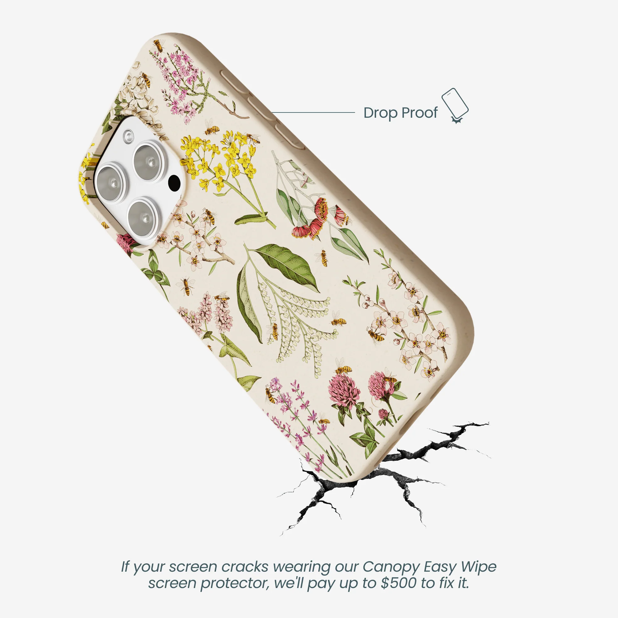 Seashell Nectar and Pollen iPhone 16 Pro Max Case - Image 5