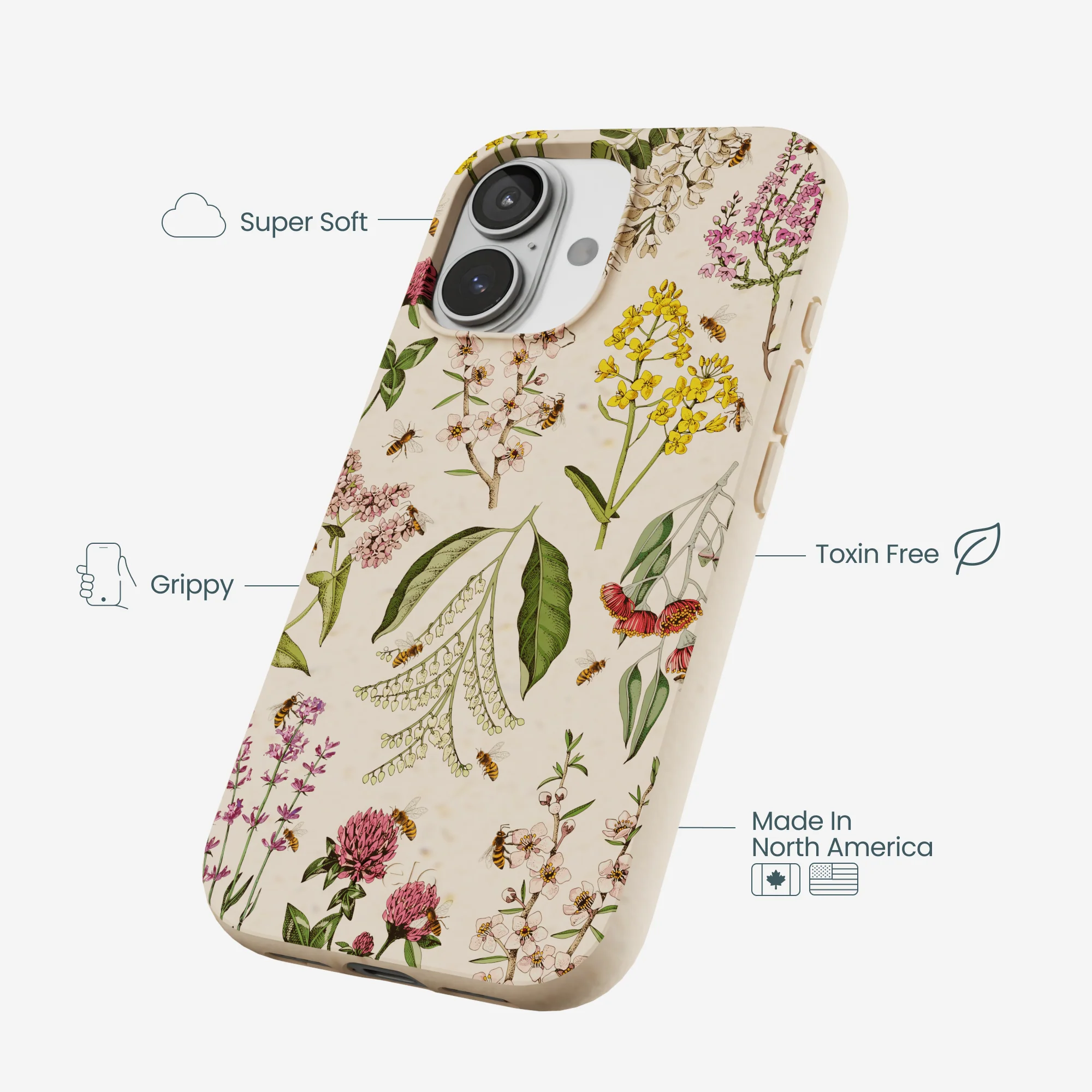 Seashell Nectar and Pollen iPhone 17 Case - Image 4
