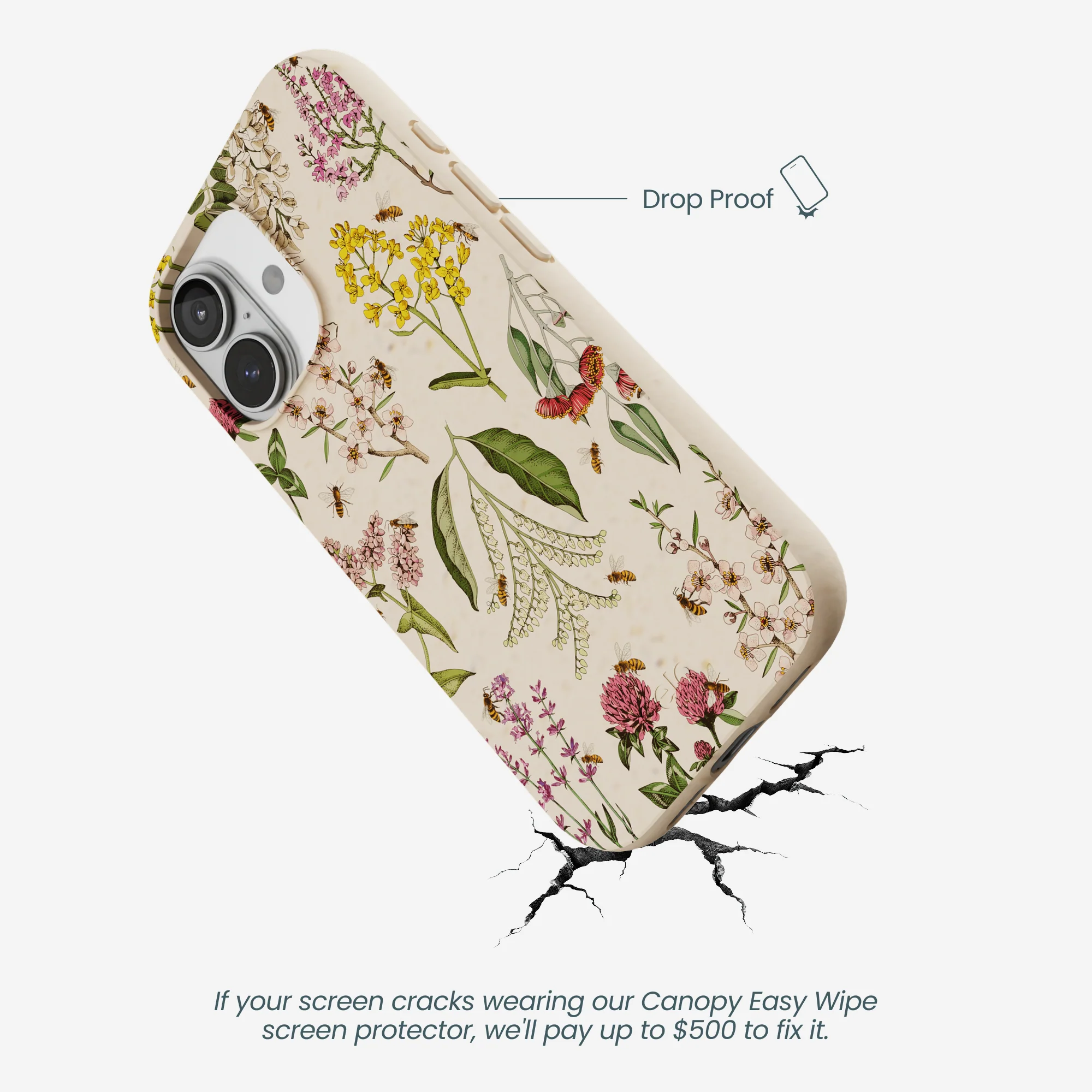 Seashell Nectar and Pollen iPhone 17 Case - Image 5