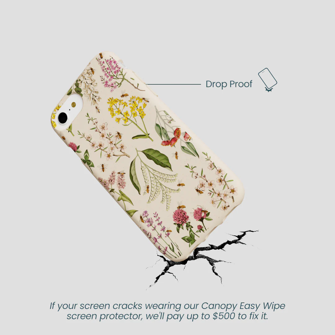 Seashell Nectar and Pollen iPhone 6/6s/7/8/SE Case - Image 5