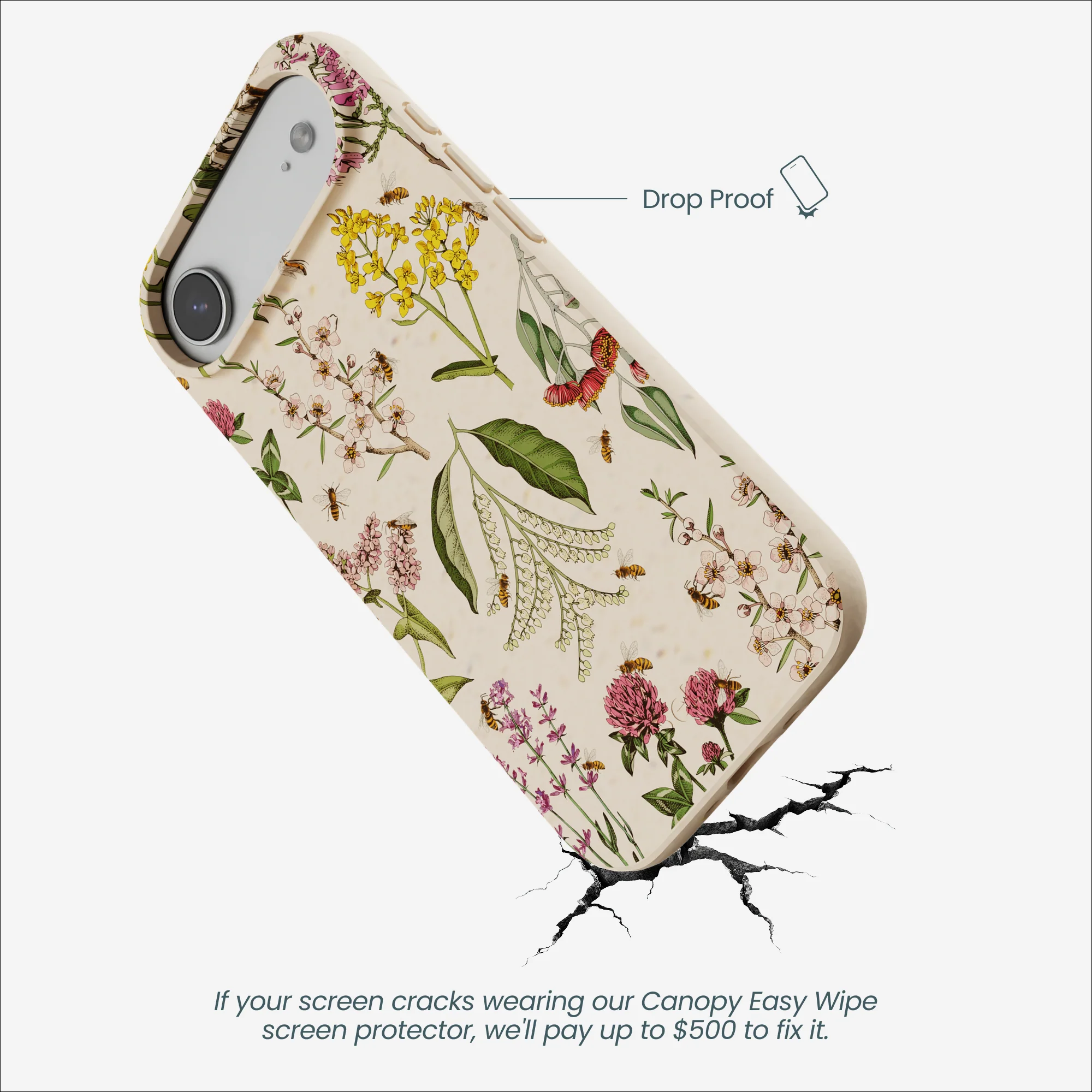 Seashell Nectar and Pollen iPhone Air Case - Image 5