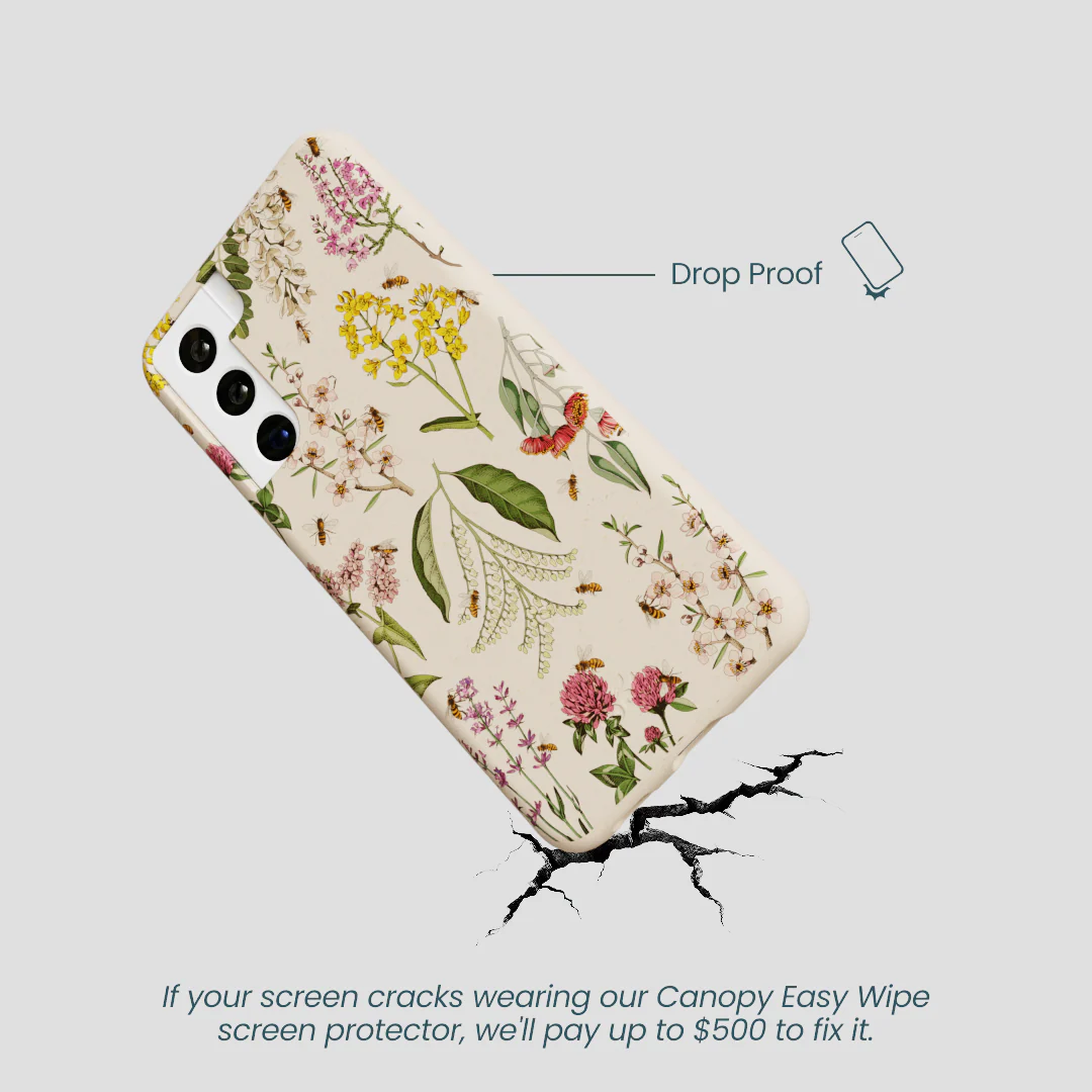 Seashell Nectar and Pollen Samsung Galaxy S21 Case - Image 5