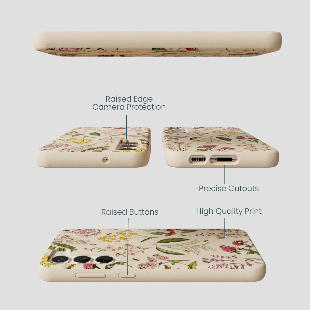 Seashell Nectar and Pollen Samsung Galaxy S23+(Plus) Case - Image 3