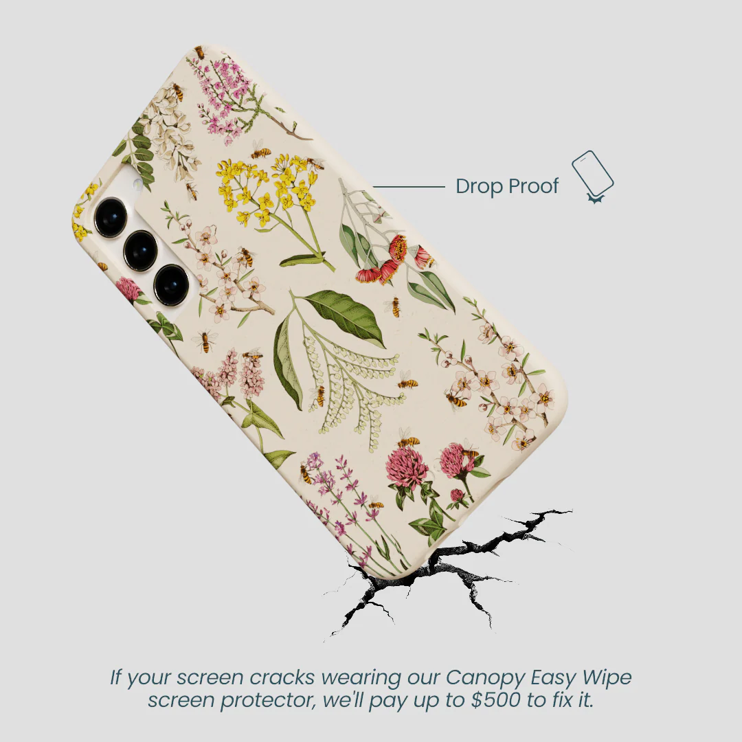 Seashell Nectar and Pollen Samsung Galaxy S24+(Plus) Case - Image 5