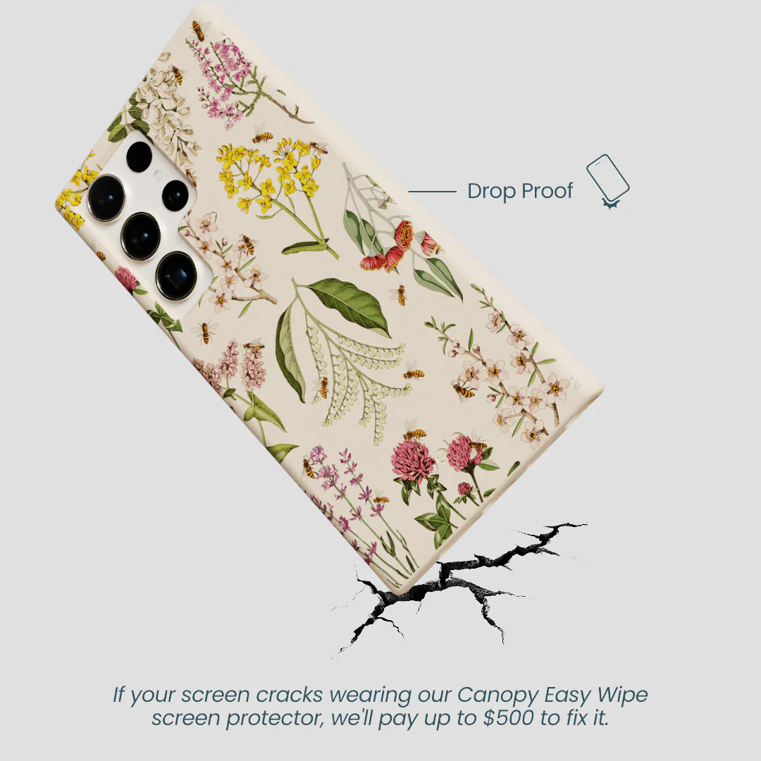 Seashell Nectar and Pollen Samsung Galaxy S24 Ultra Case - Image 5