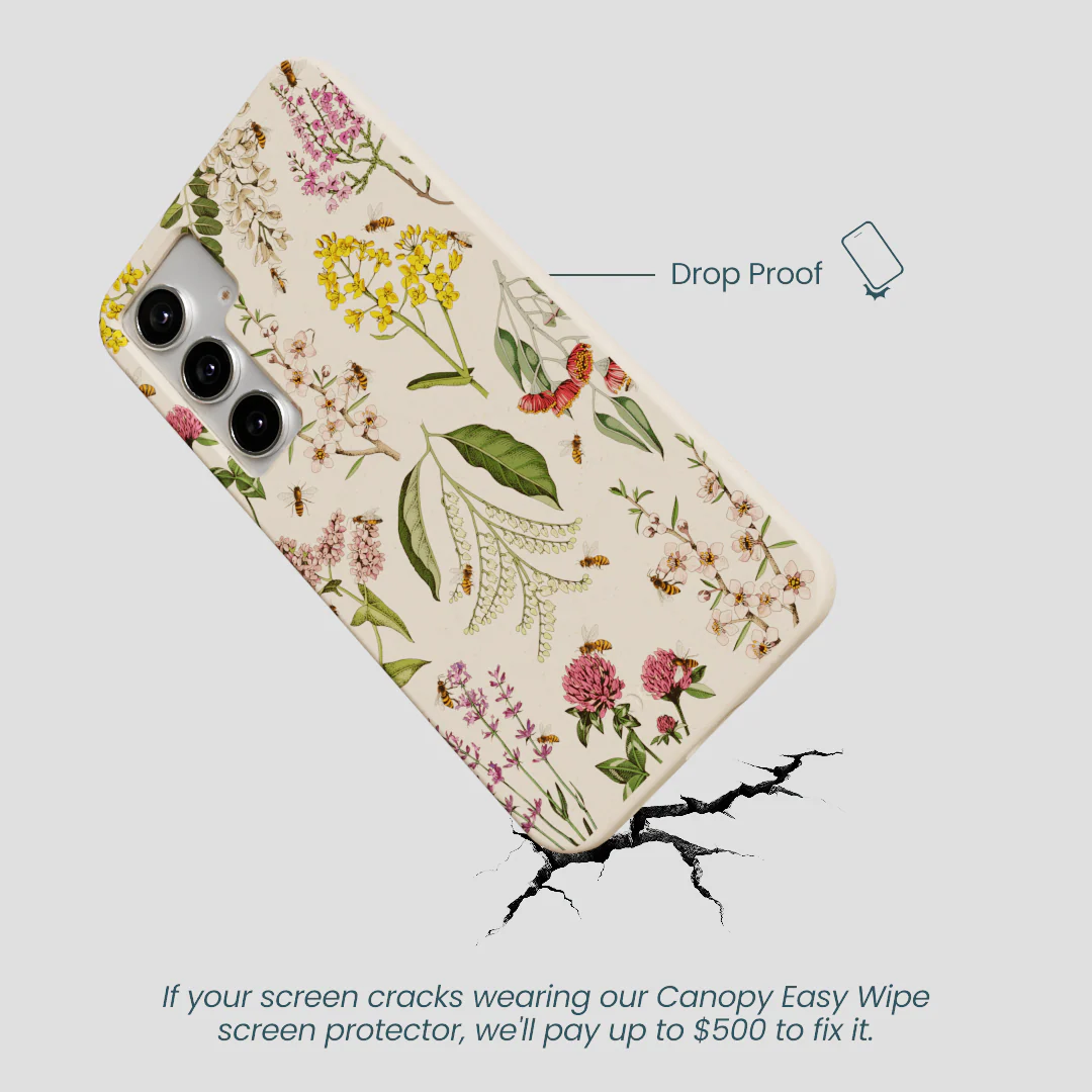 Seashell Nectar and Pollen Samsung Galaxy S25+(Plus) Case - Image 5
