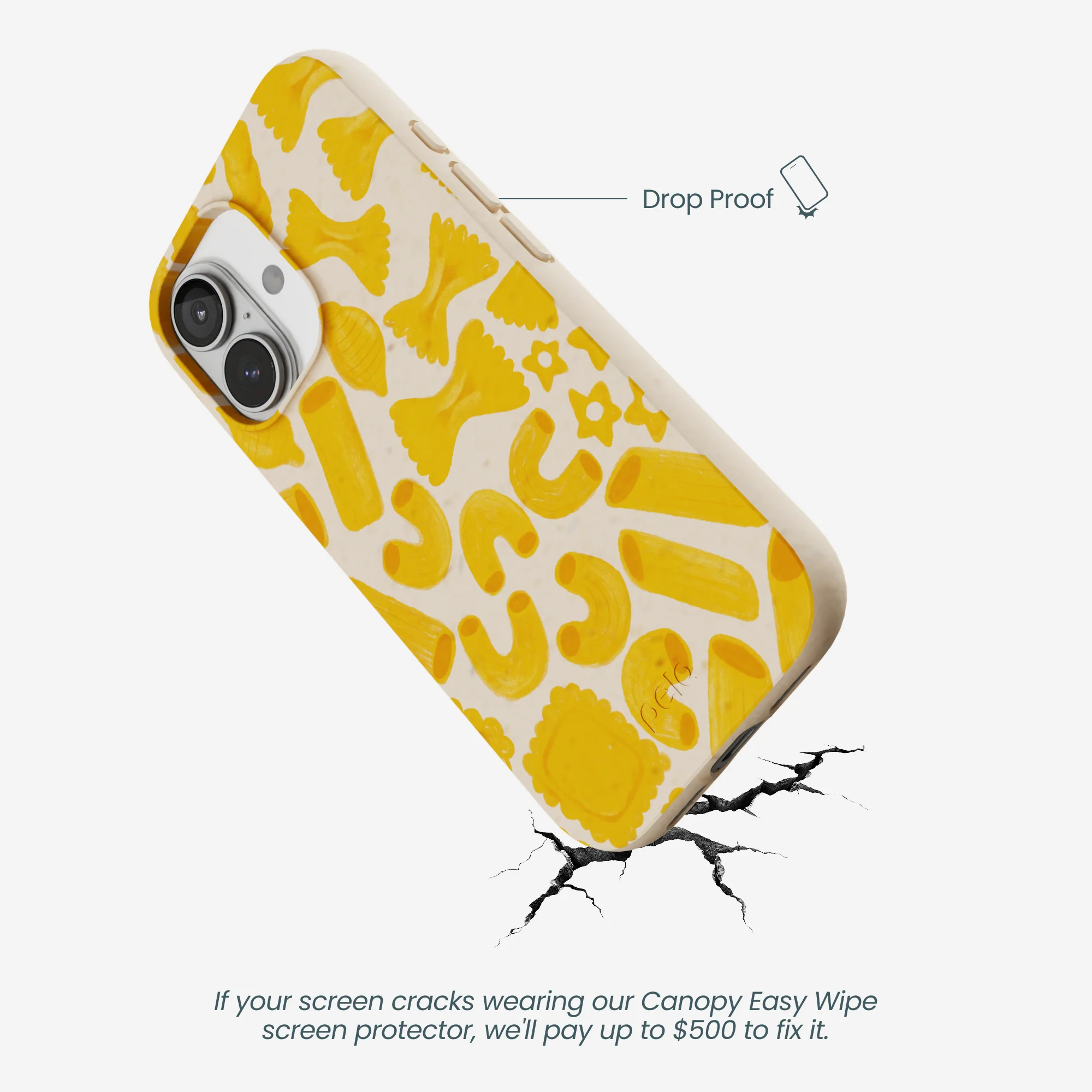 Seashell Noodle Fiesta iPhone 17 Case - Image 5