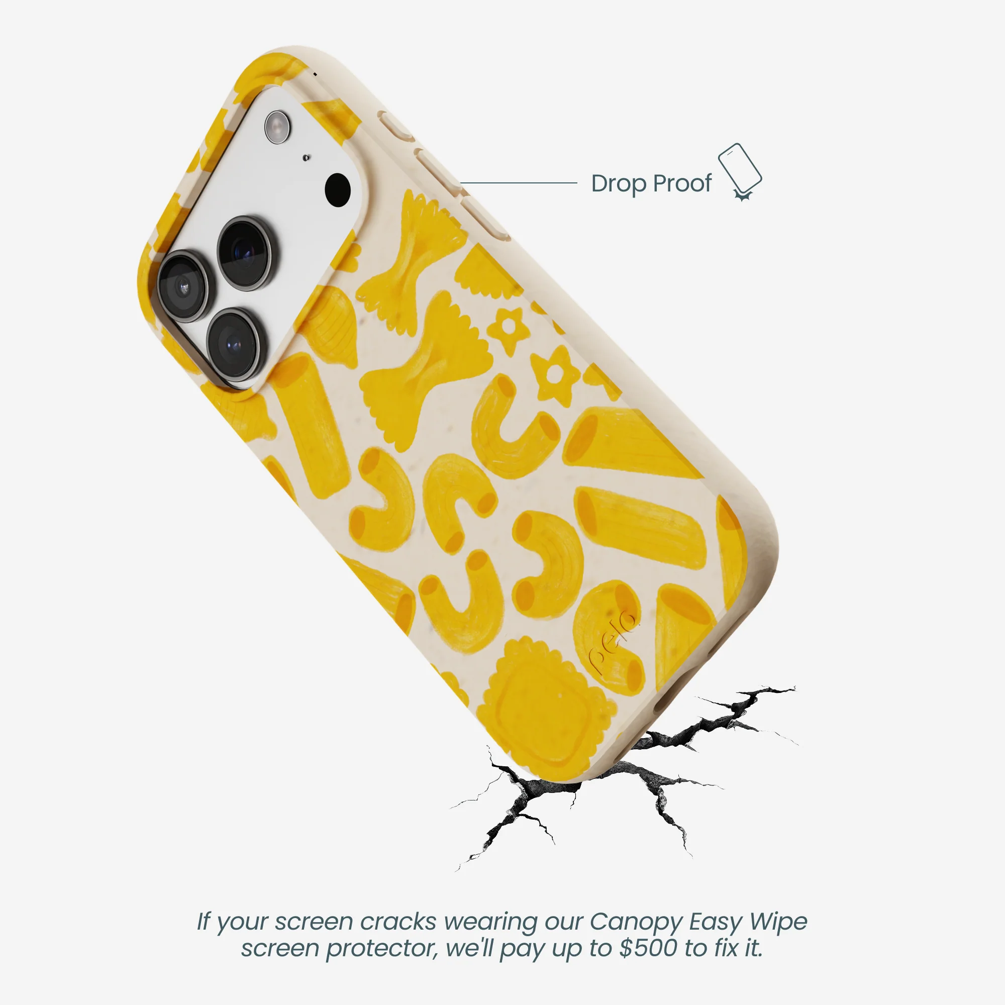Seashell Noodle Fiesta iPhone 17 Pro Case - Image 5