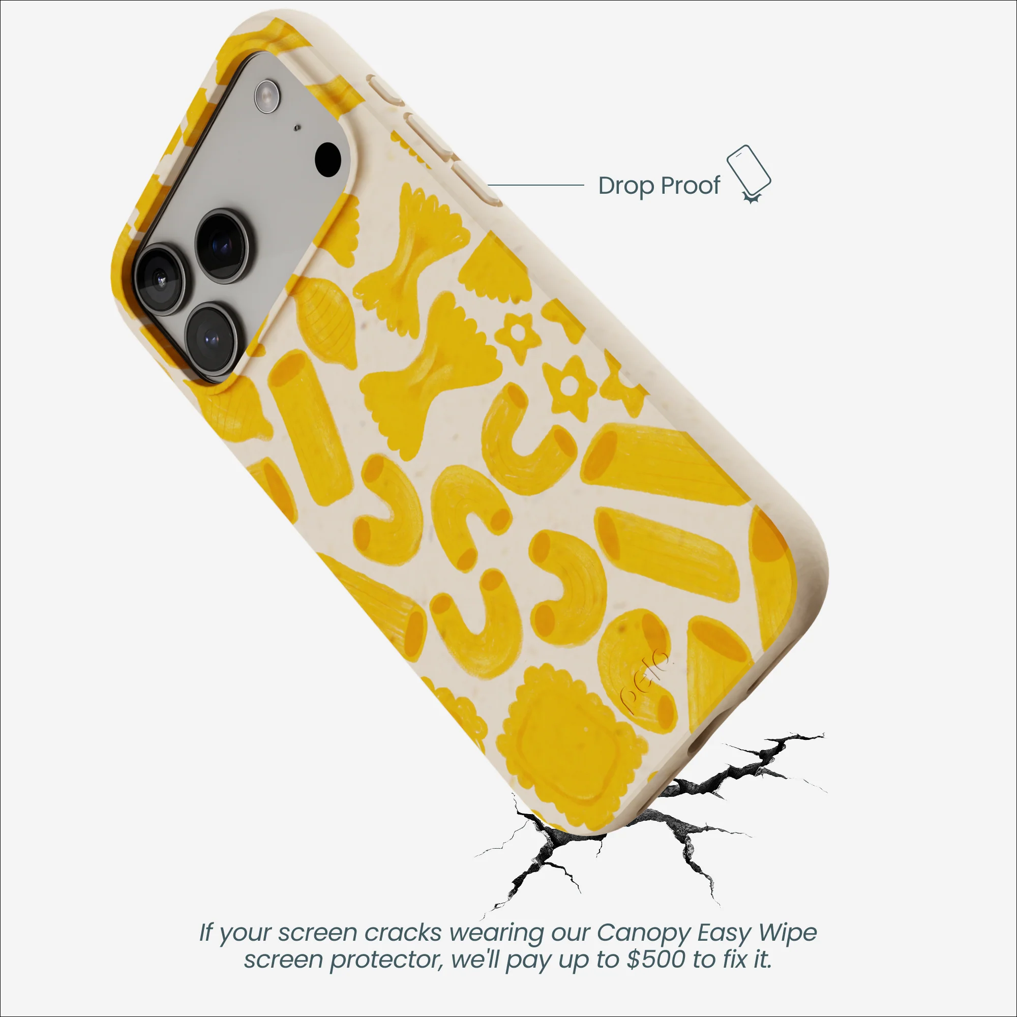 Seashell Noodle Fiesta iPhone 17 Pro Max Case - Image 5
