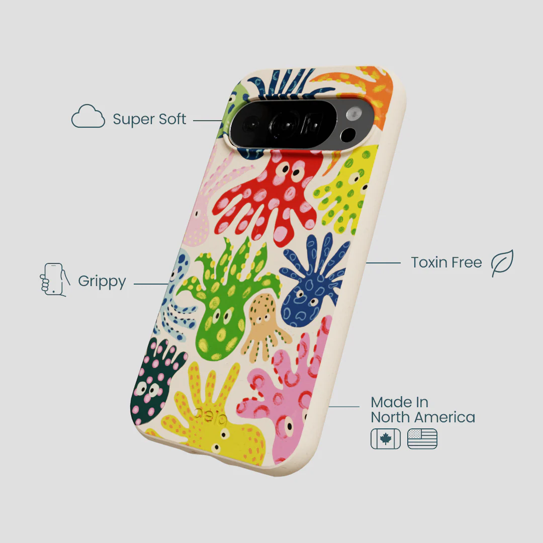 Seashell Octopi Google Pixel 10/10 Pro Case - Image 4