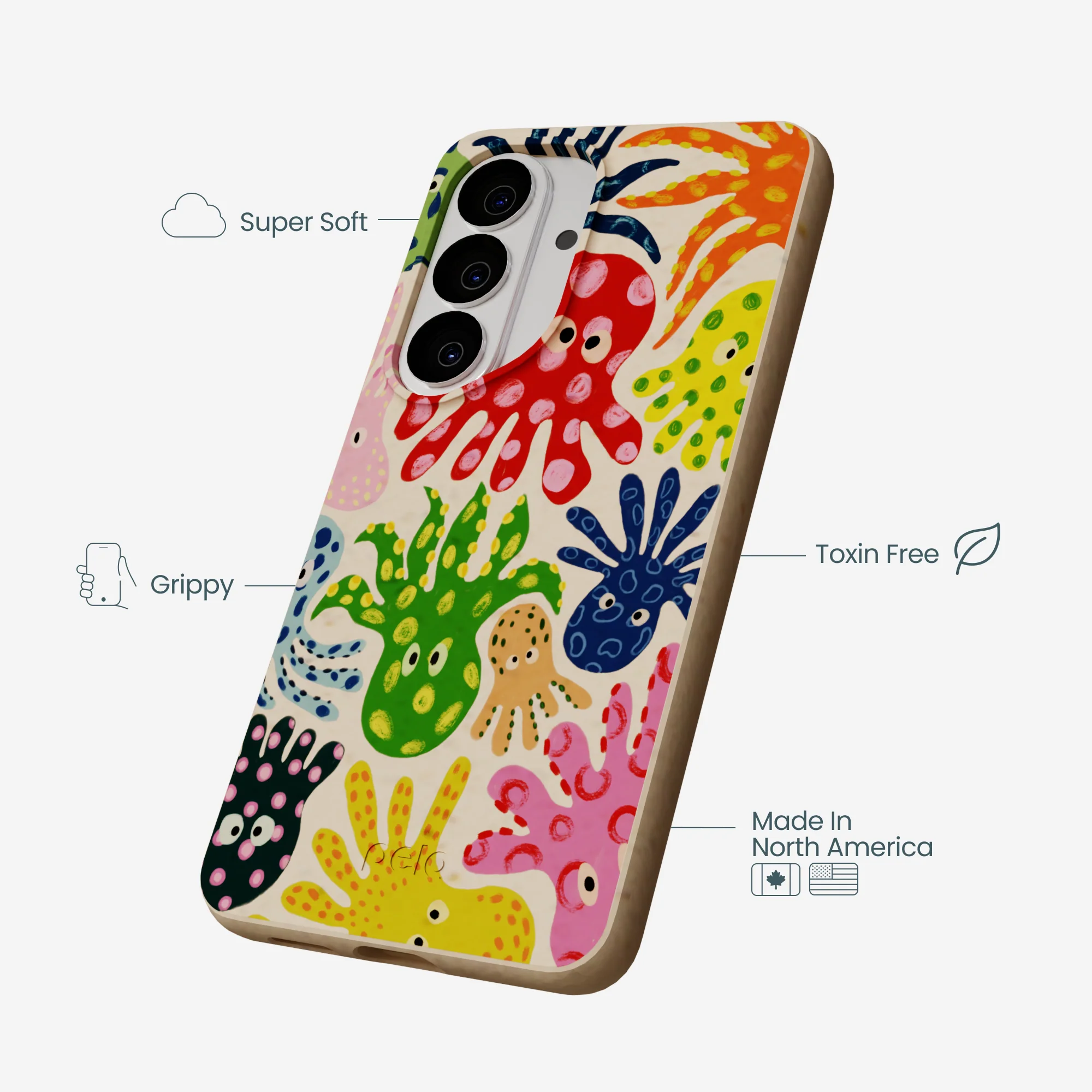 Seashell Octopi Samsung Galaxy S26 Case - Image 4