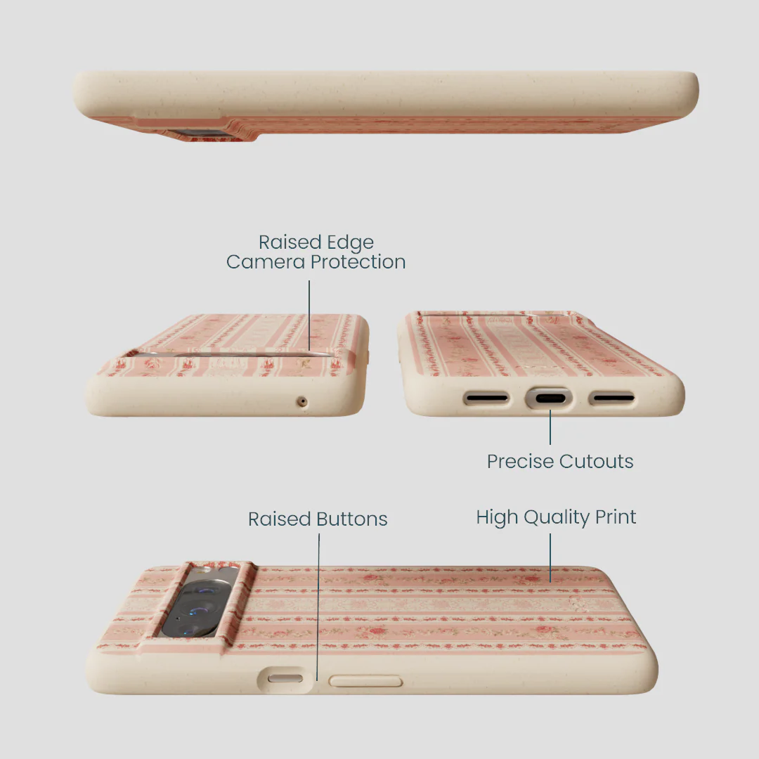 Seashell Opulent Lines Google Pixel 8 Pro Case - Image 3