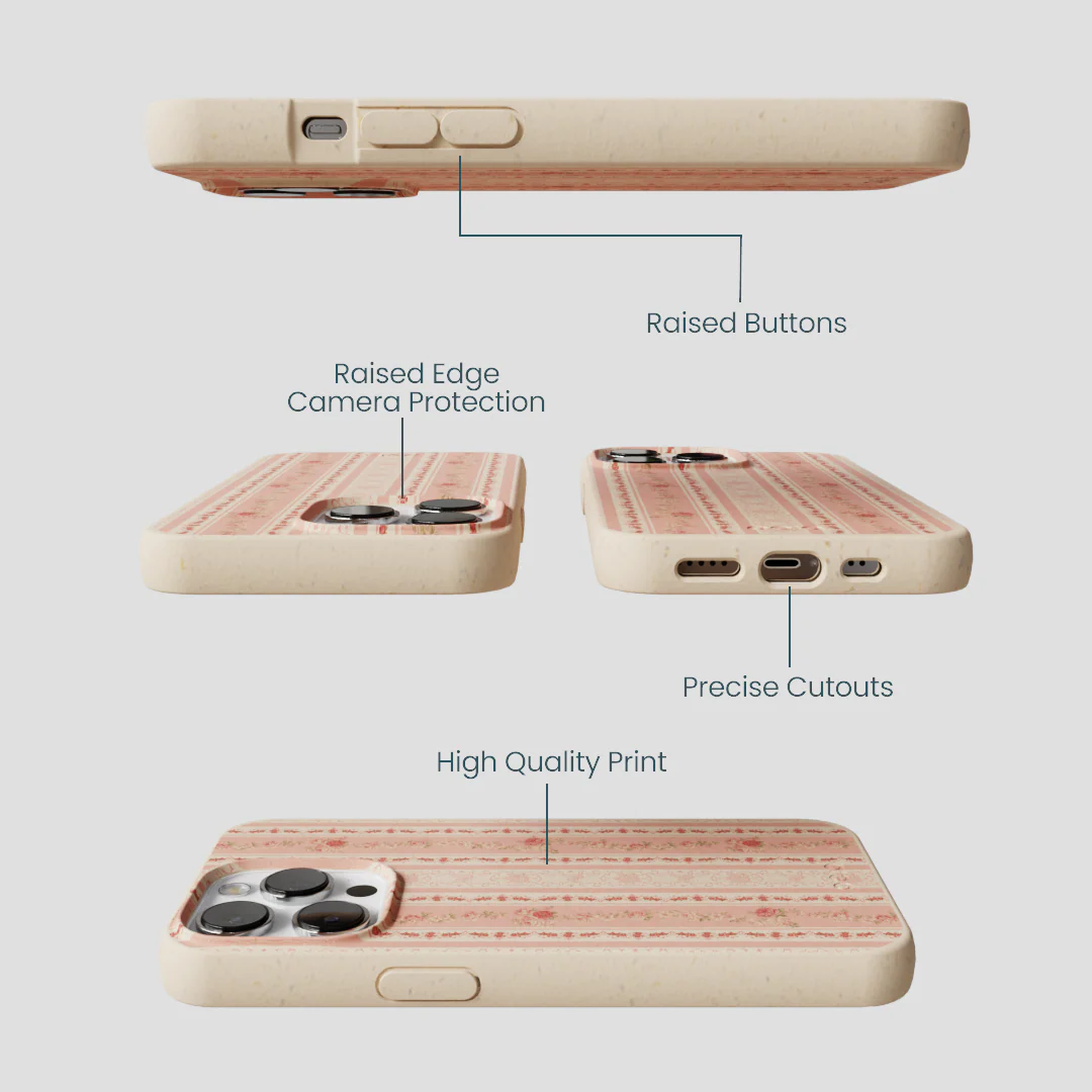 Seashell Opulent Lines iPhone 13 Pro Case - Image 3