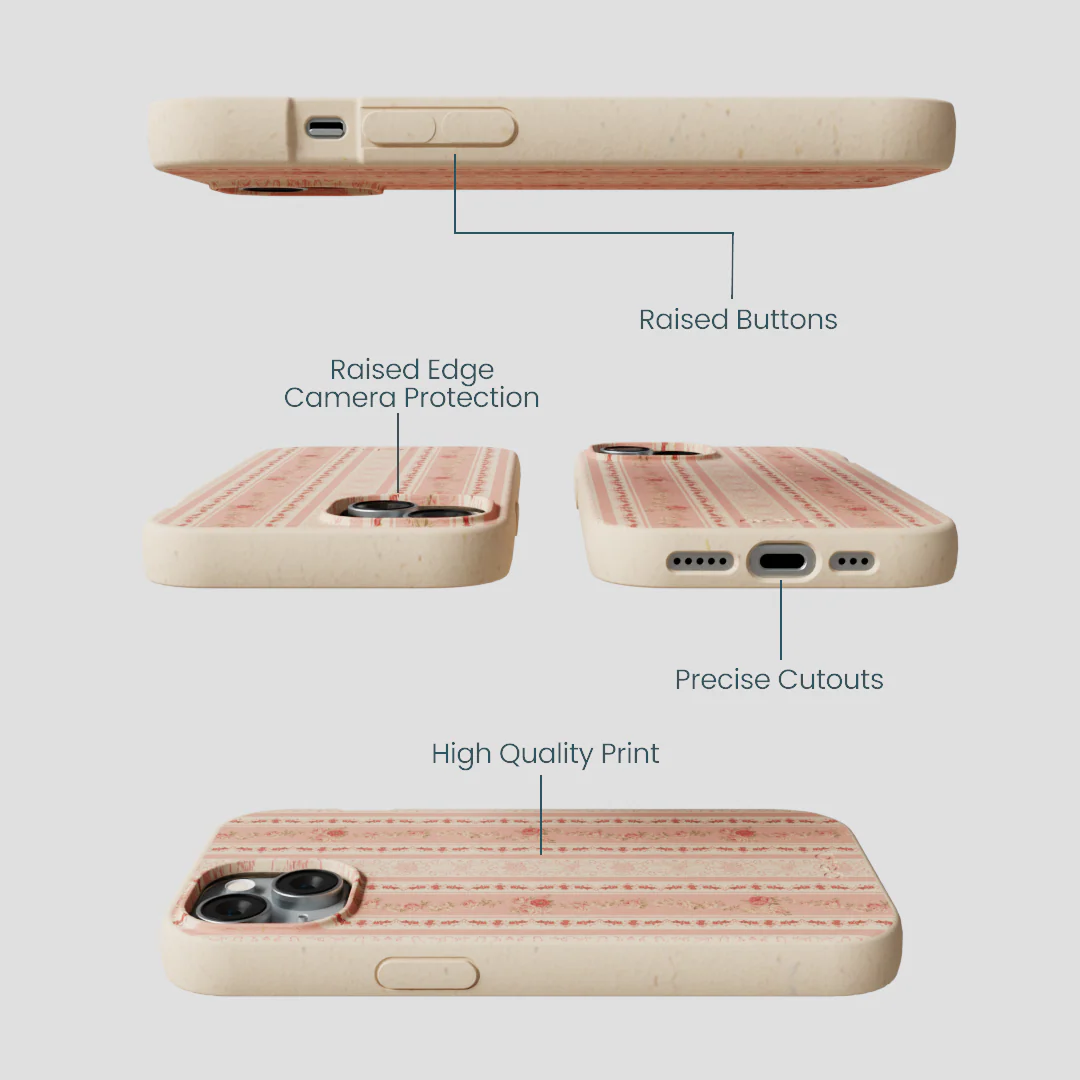 Seashell Opulent Lines iPhone 15 Case - Image 3