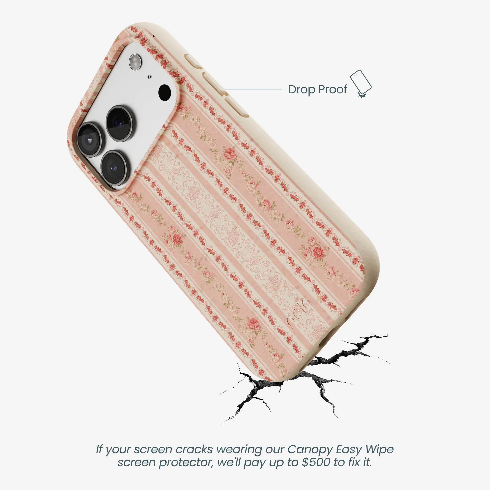 Seashell Opulent Lines iPhone 17 Pro Case - Image 5