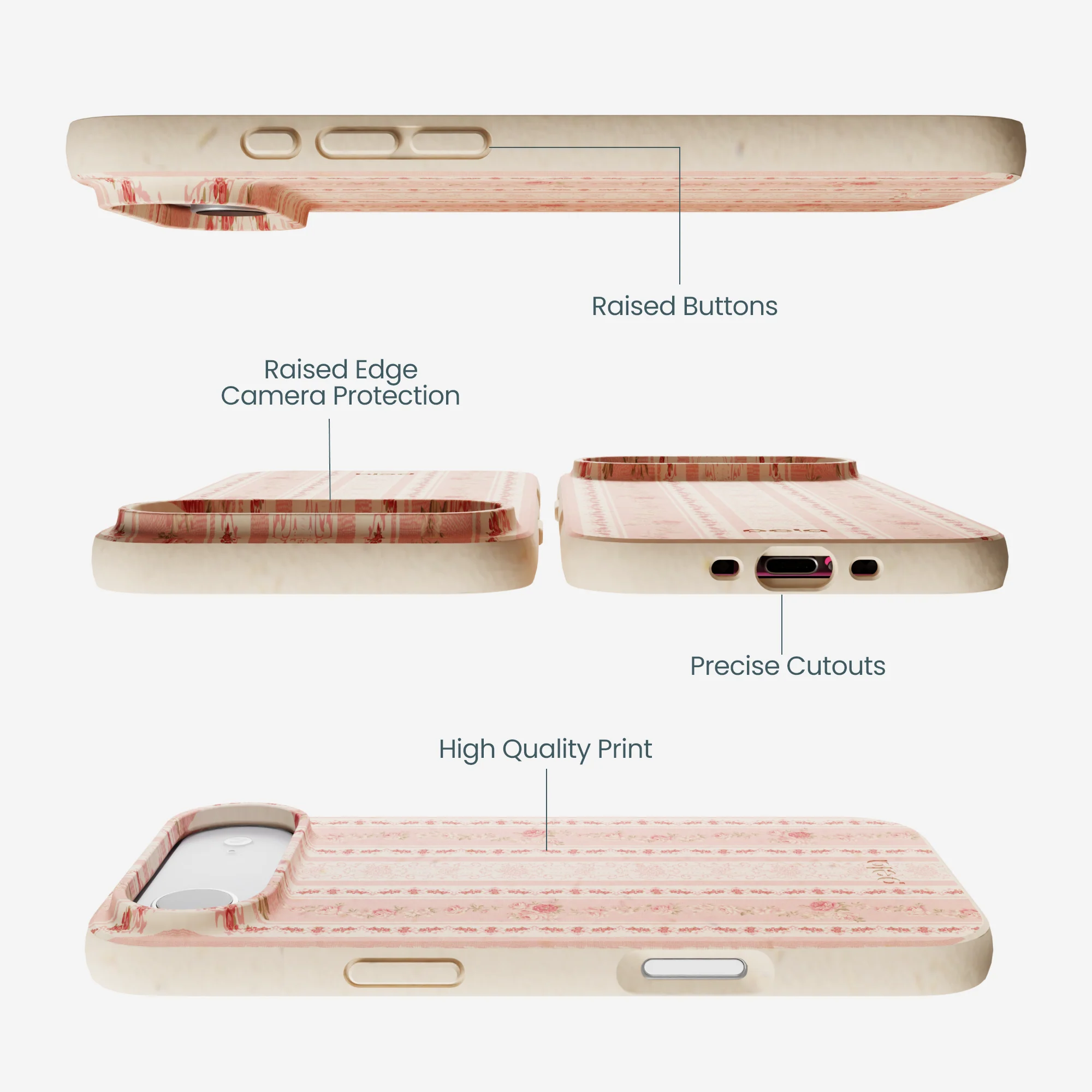 Seashell Opulent Lines iPhone Air Case - Image 3