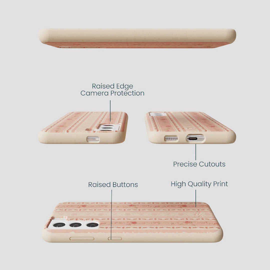 Seashell Opulent Lines Samsung Galaxy S21 Case - Image 3