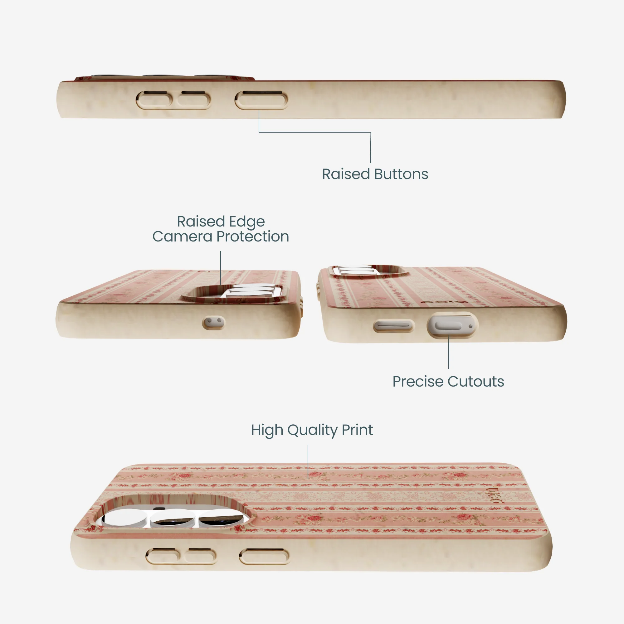 Seashell Opulent Lines Samsung Galaxy S26 Case - Image 3