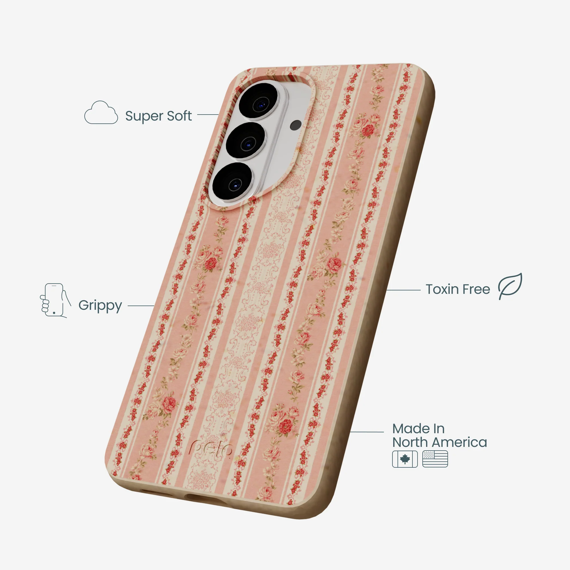 Seashell Opulent Lines Samsung Galaxy S26 Case - Image 4