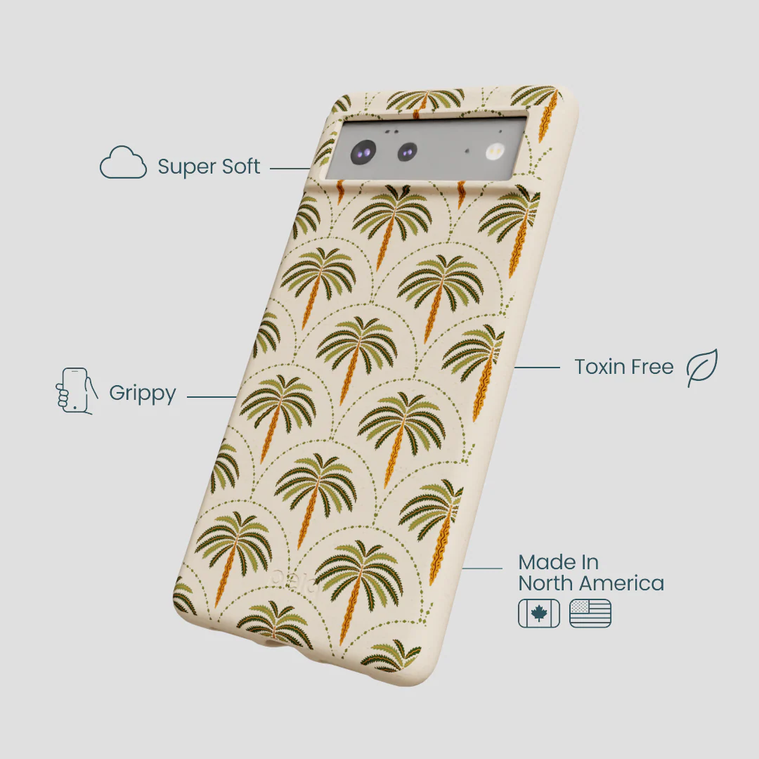 Seashell Palm Reverie Google Pixel 6a Case - Image 4