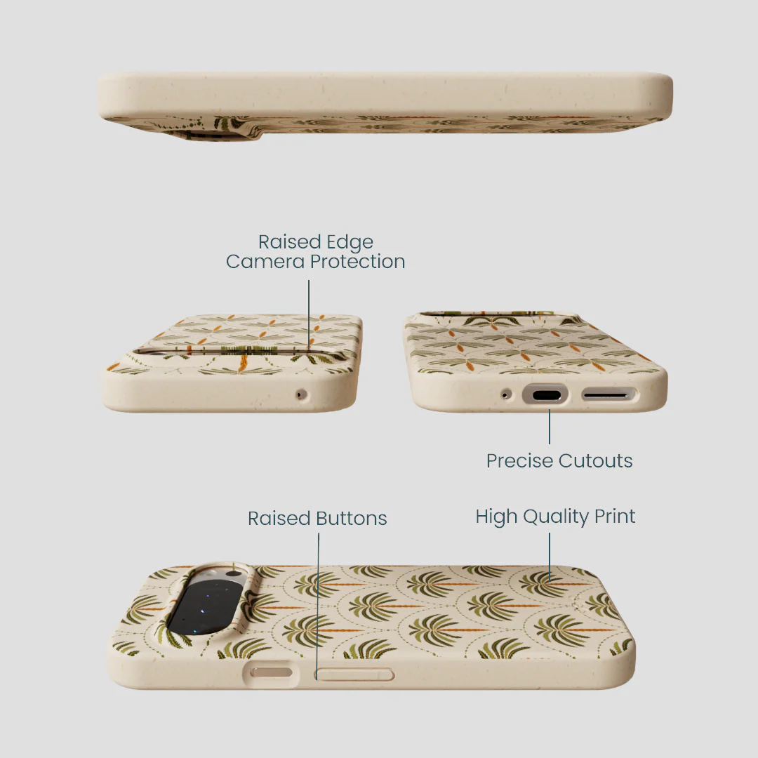 Seashell Palm Reverie Google Pixel 9/9 Pro Case - Image 3